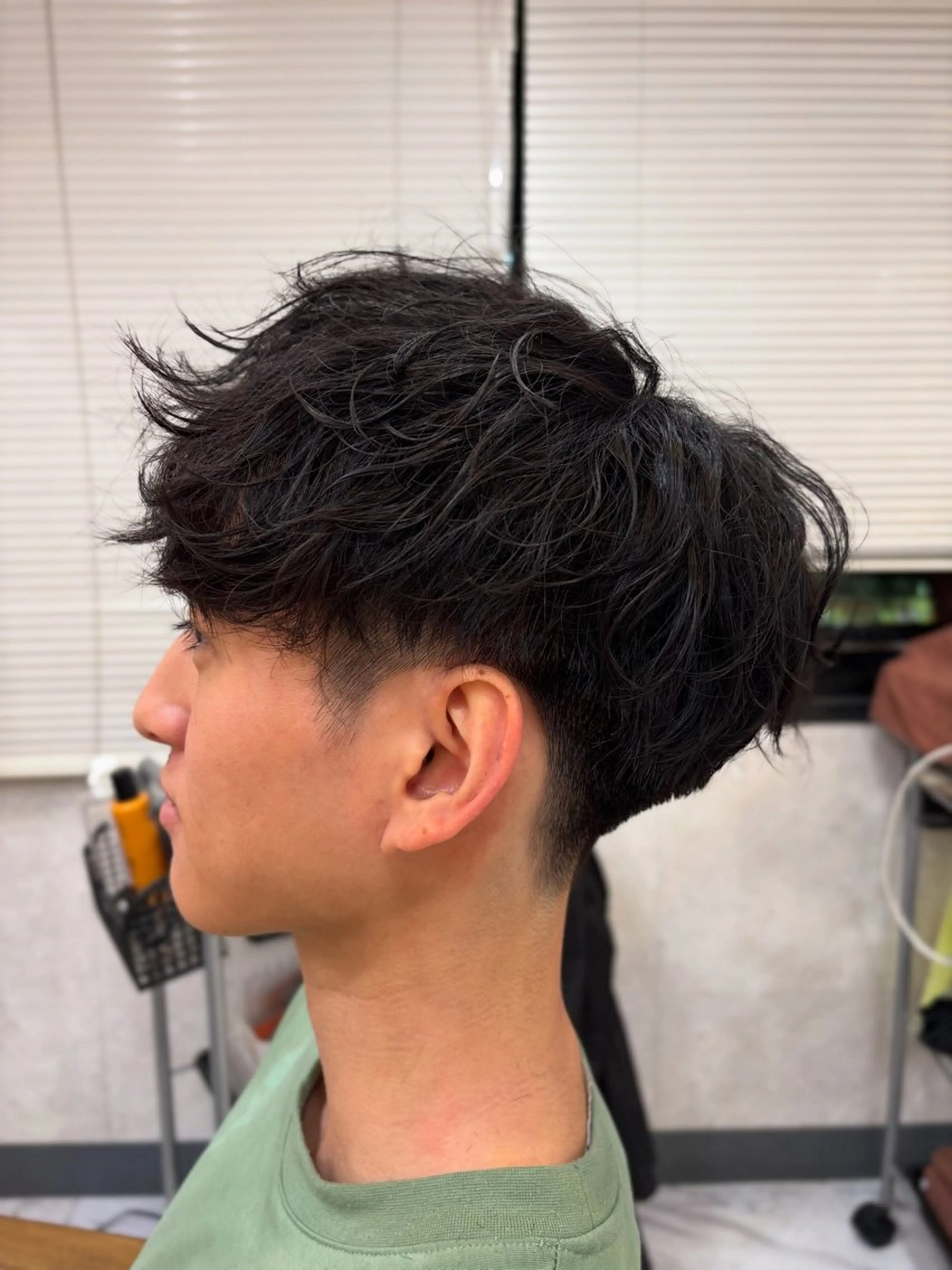 メンズ限定😎カット💇‍♂️+パーマ🧑‍🦱(⚠️ツイスト、ツイスパ、波巻き、ピンは特殊パーマとさせて頂きます。)の写真