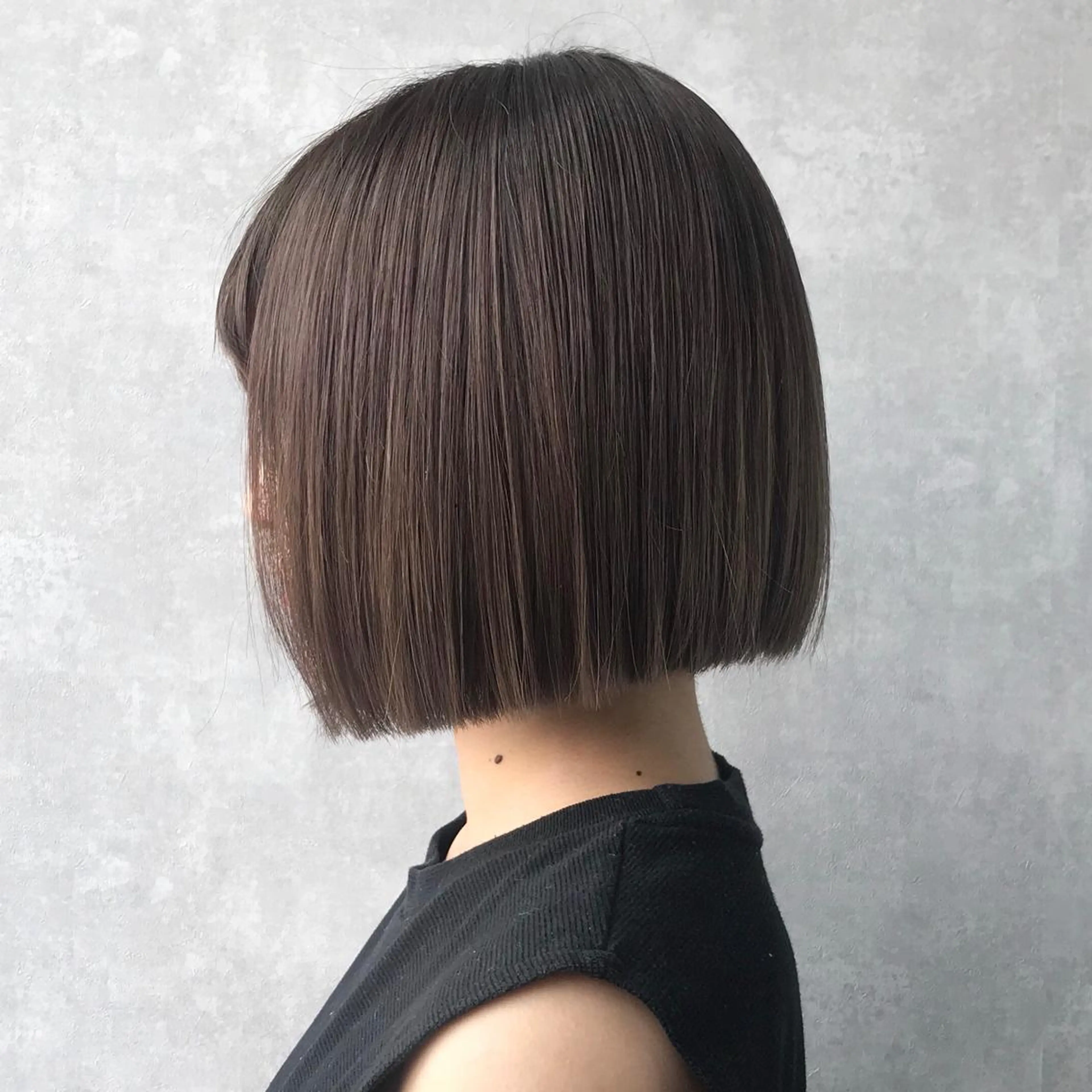 ショート カラー グレージュ ピンクカラー ボブ タンバルモリ ムルギョル巻き サロウィン所属・K-POP好き美容師 🇰🇷Kai.Yのヘアスタイル