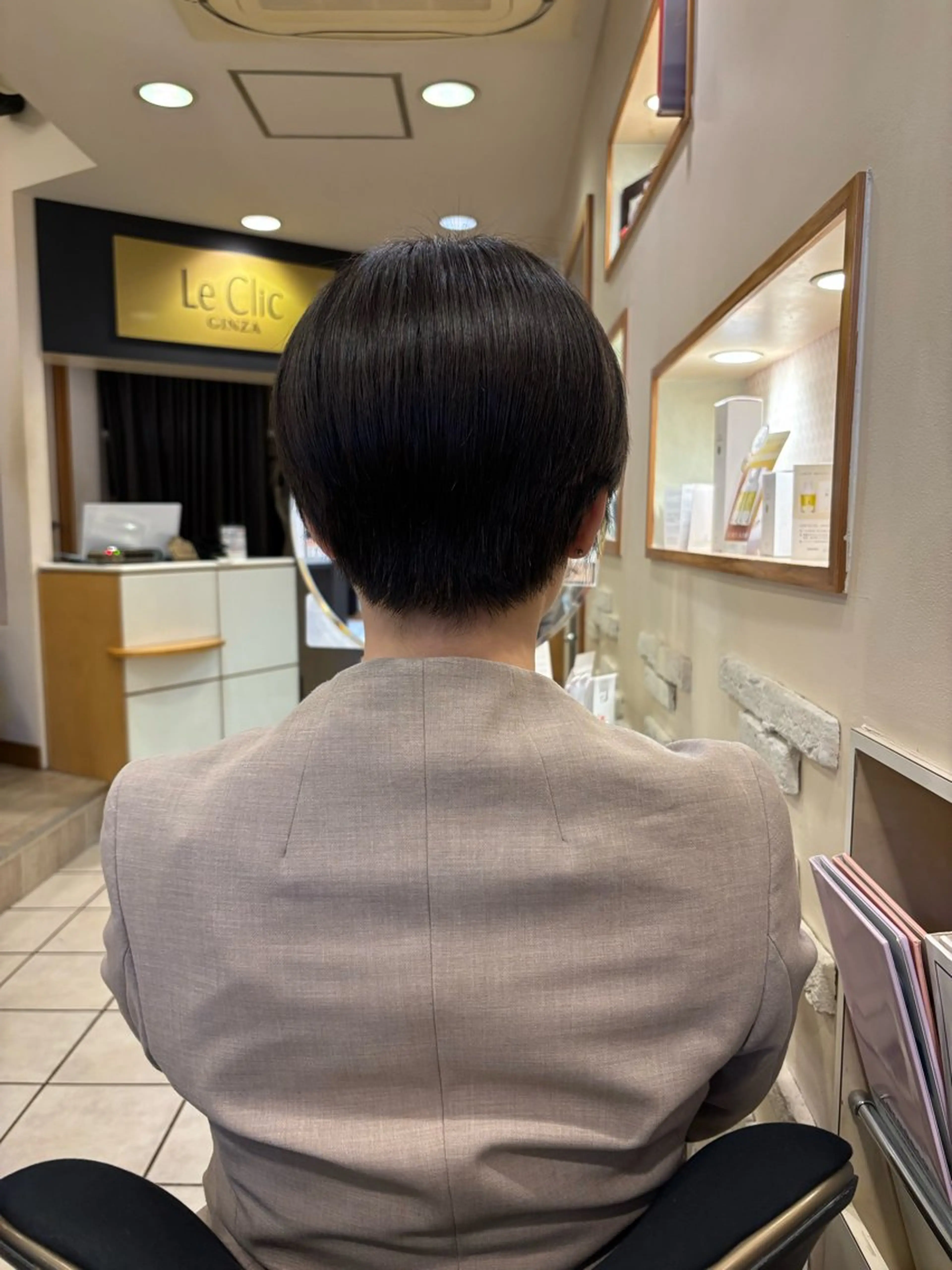 ショート Le Clic GINZA所属・イソベ ミズキのヘアスタイル