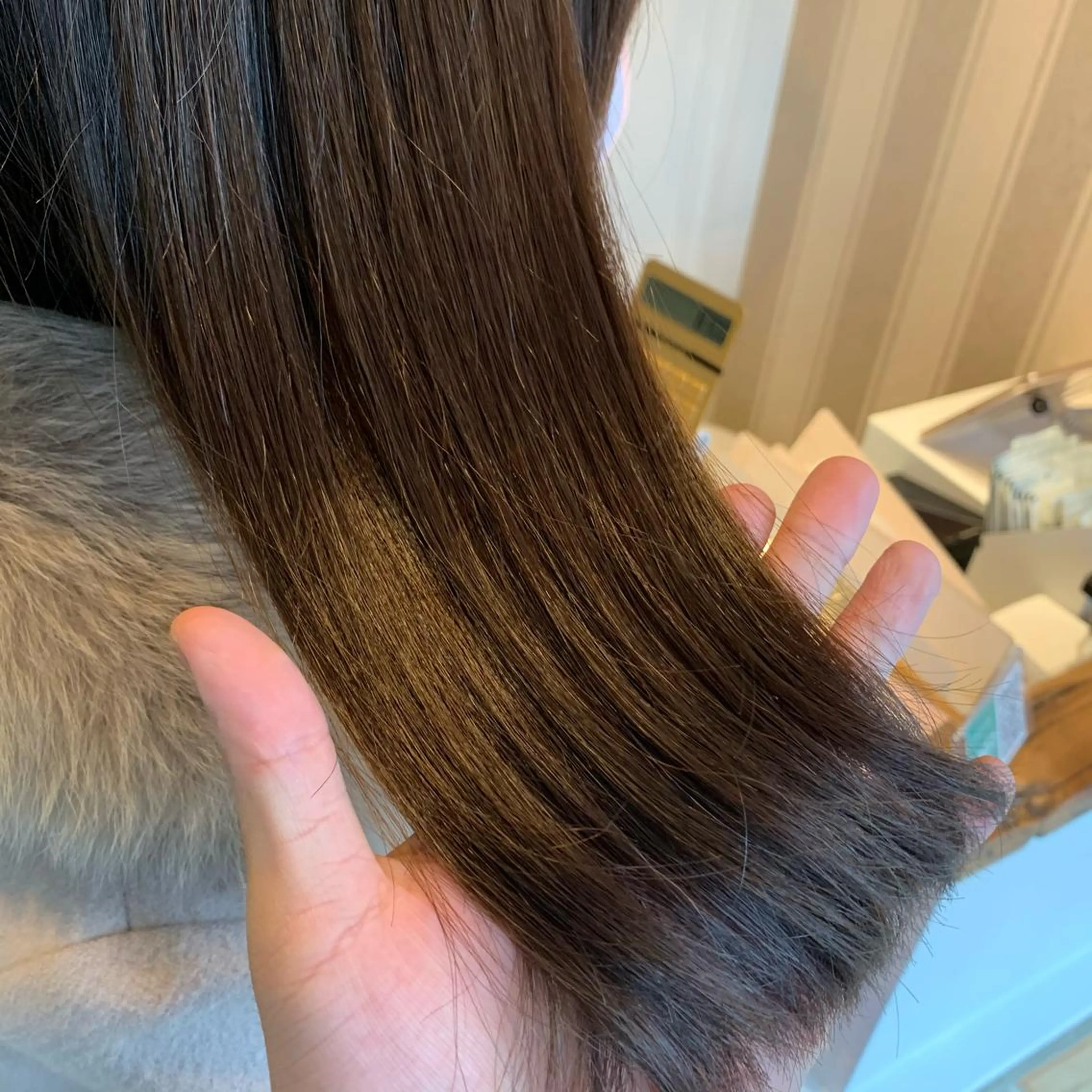 セミロング カラー シールエクステ/渋谷 /ギャル/LIALAのヘアスタイル