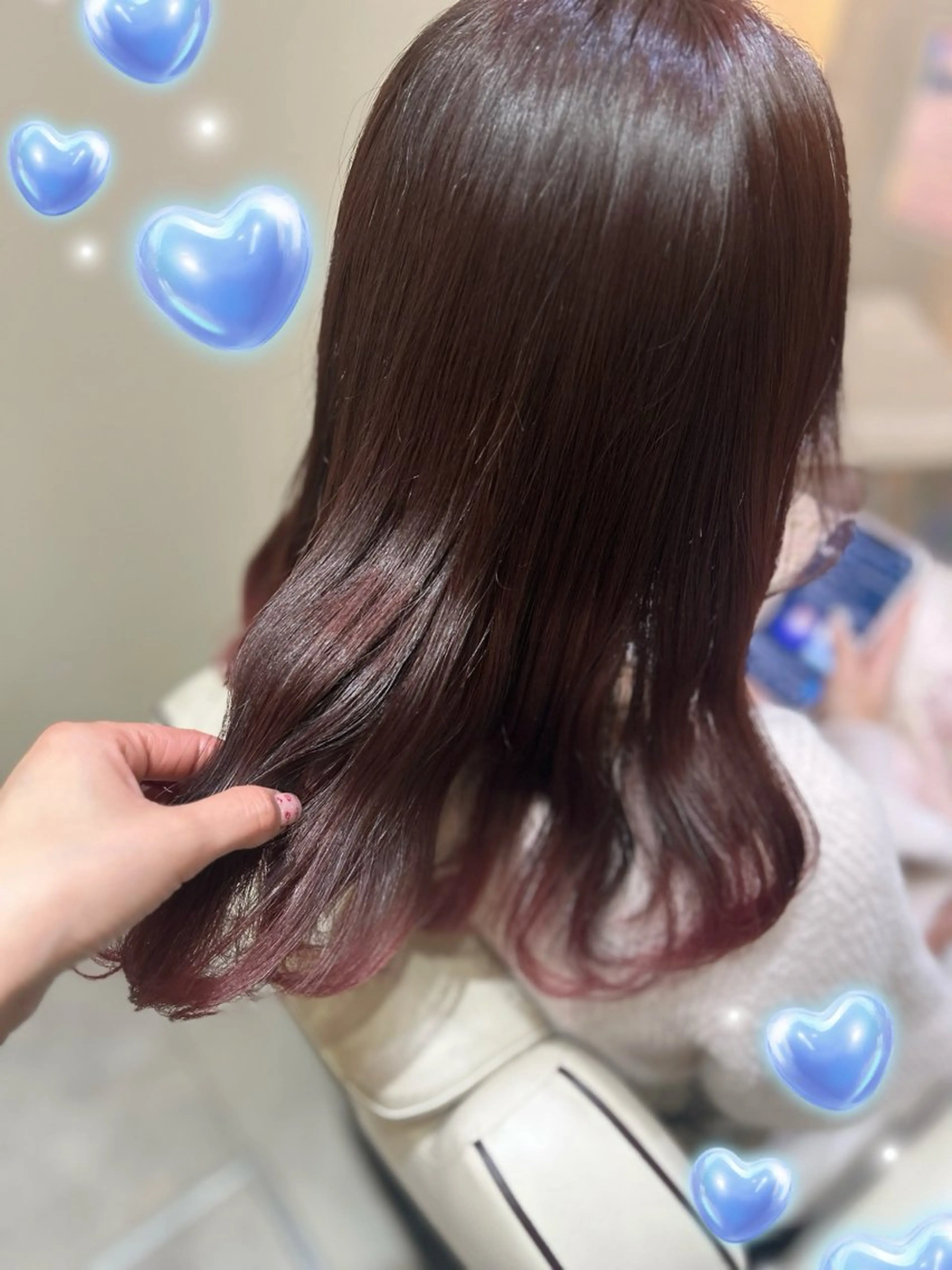 カラー ブリーチ ブリーチなしカラー ピンクカラー ヘアカラー EMANON新宿東口所属・新宿駅近♡個室 ♡関口三都季🌜のヘアスタイル