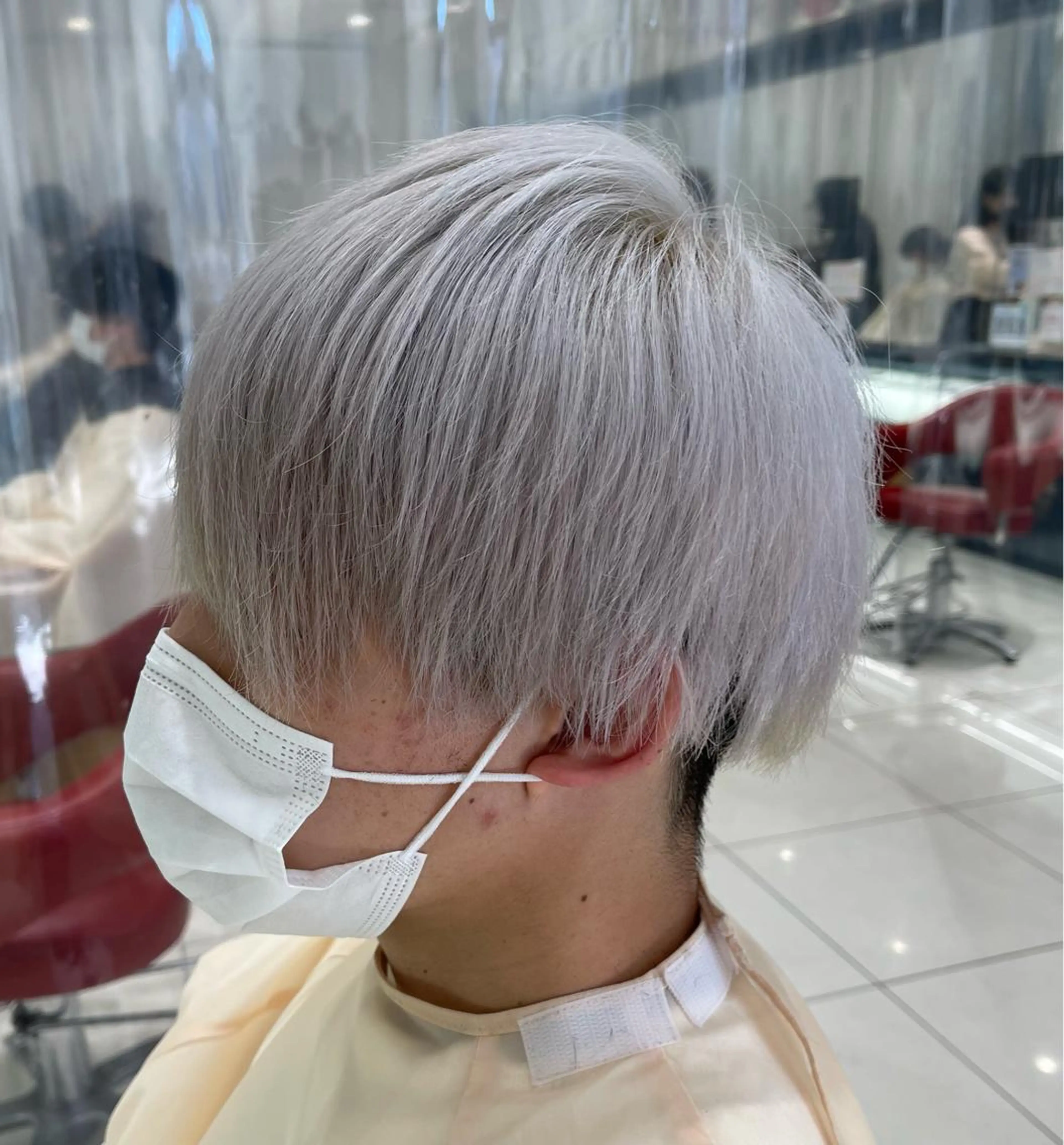 ショート カラー メンズ メンズハイトーン ハイトーンカラー 阪本祥樹/ハイライト /バレイヤージュのヘアスタイル