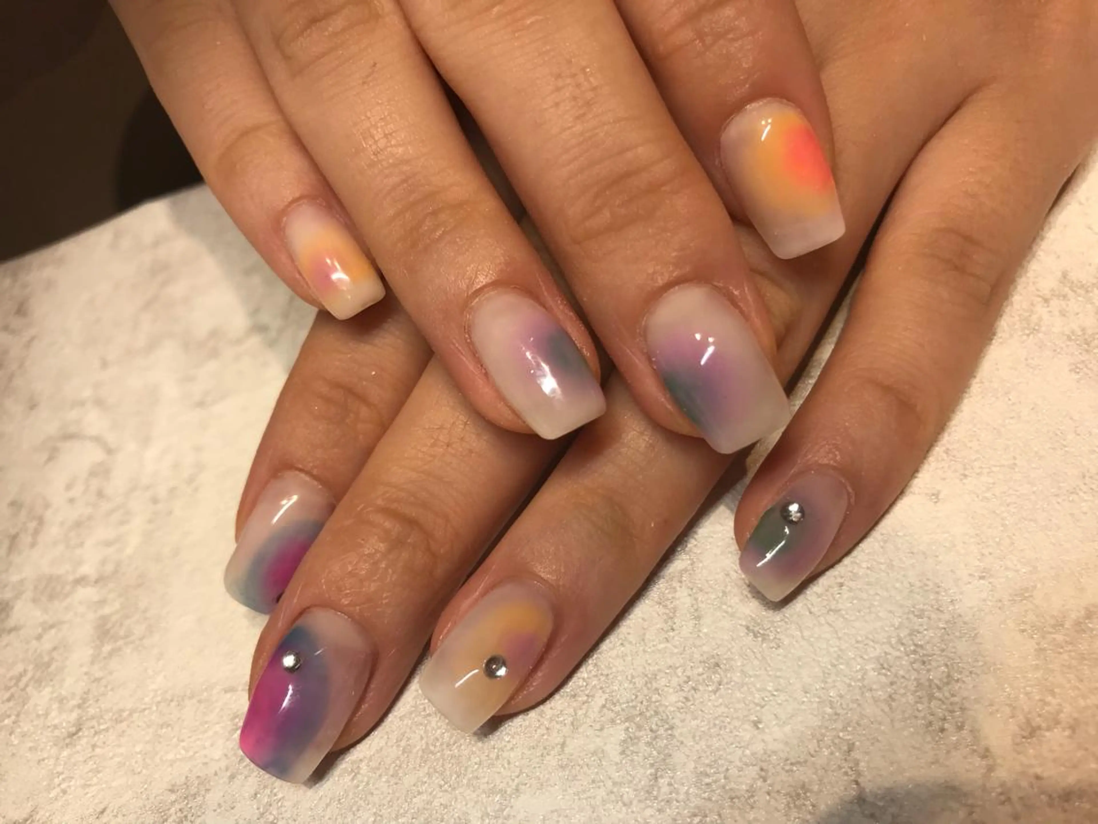 ネイル 韓国ネイル emu nail所属・平井 彩香のネイルデザイン