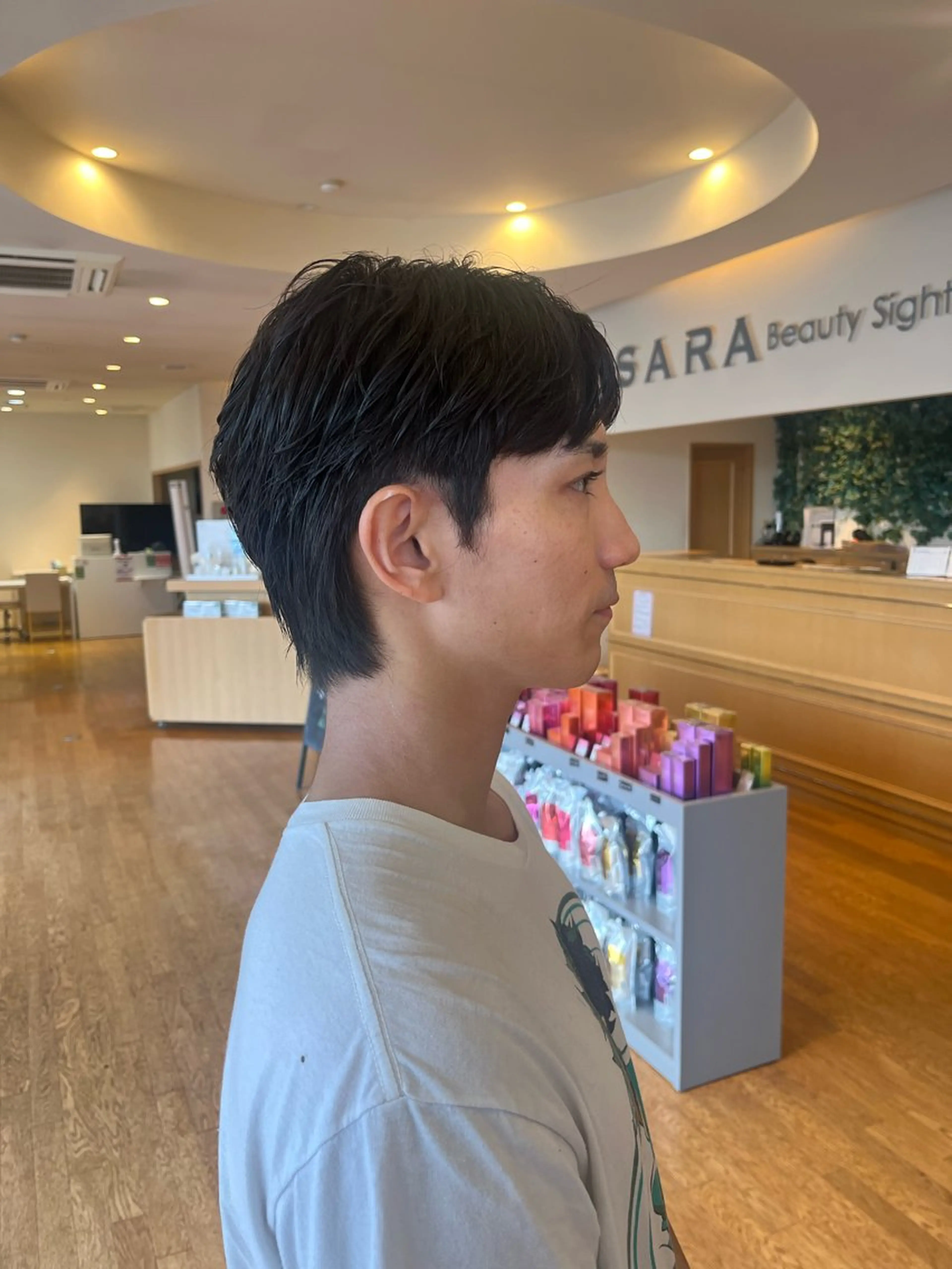 メンズ 刈り上げ 梶原 美保のヘアスタイル