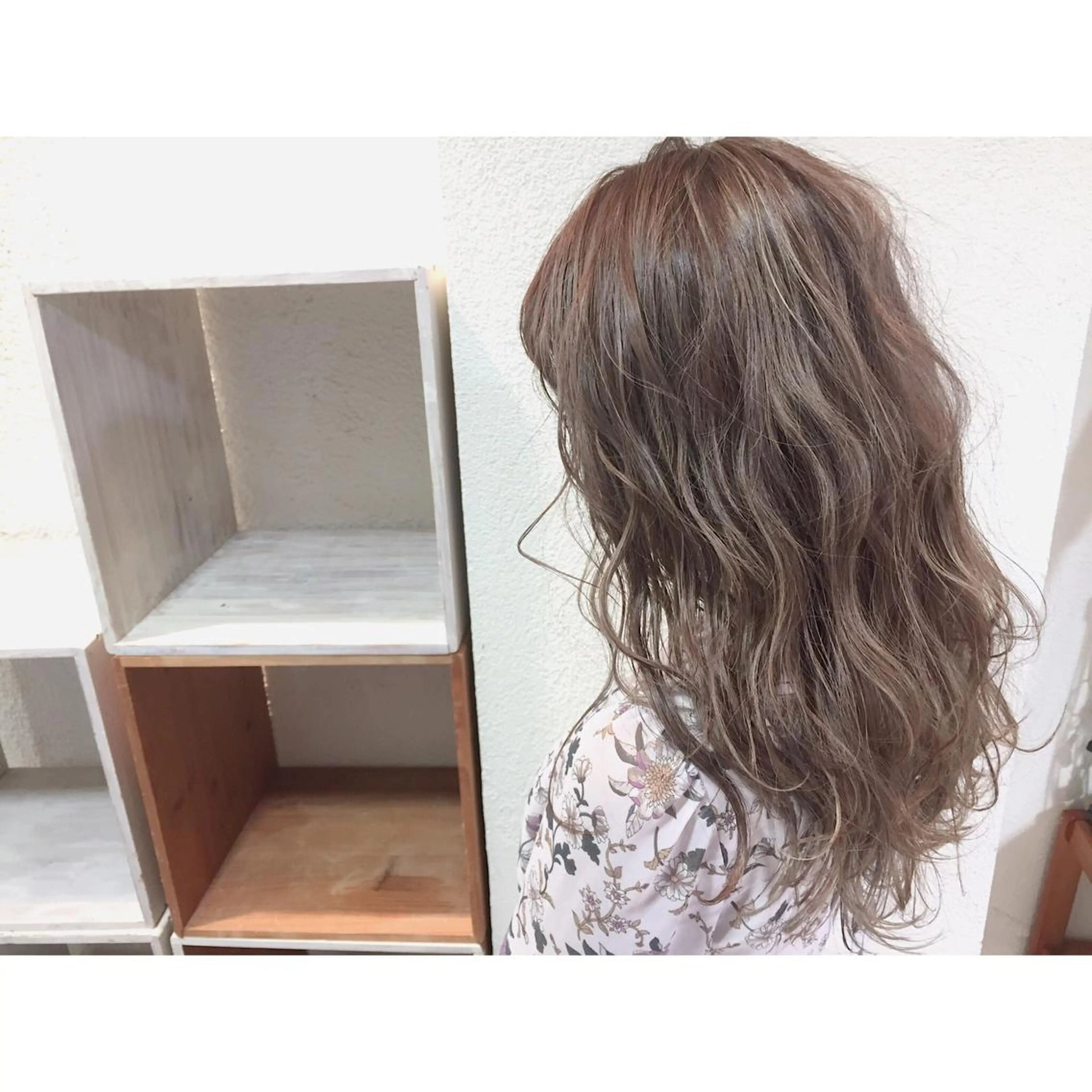 ロング カラー カット ヘアカラー トリートメント 心斎橋 美髪職人　近江のヘアスタイル