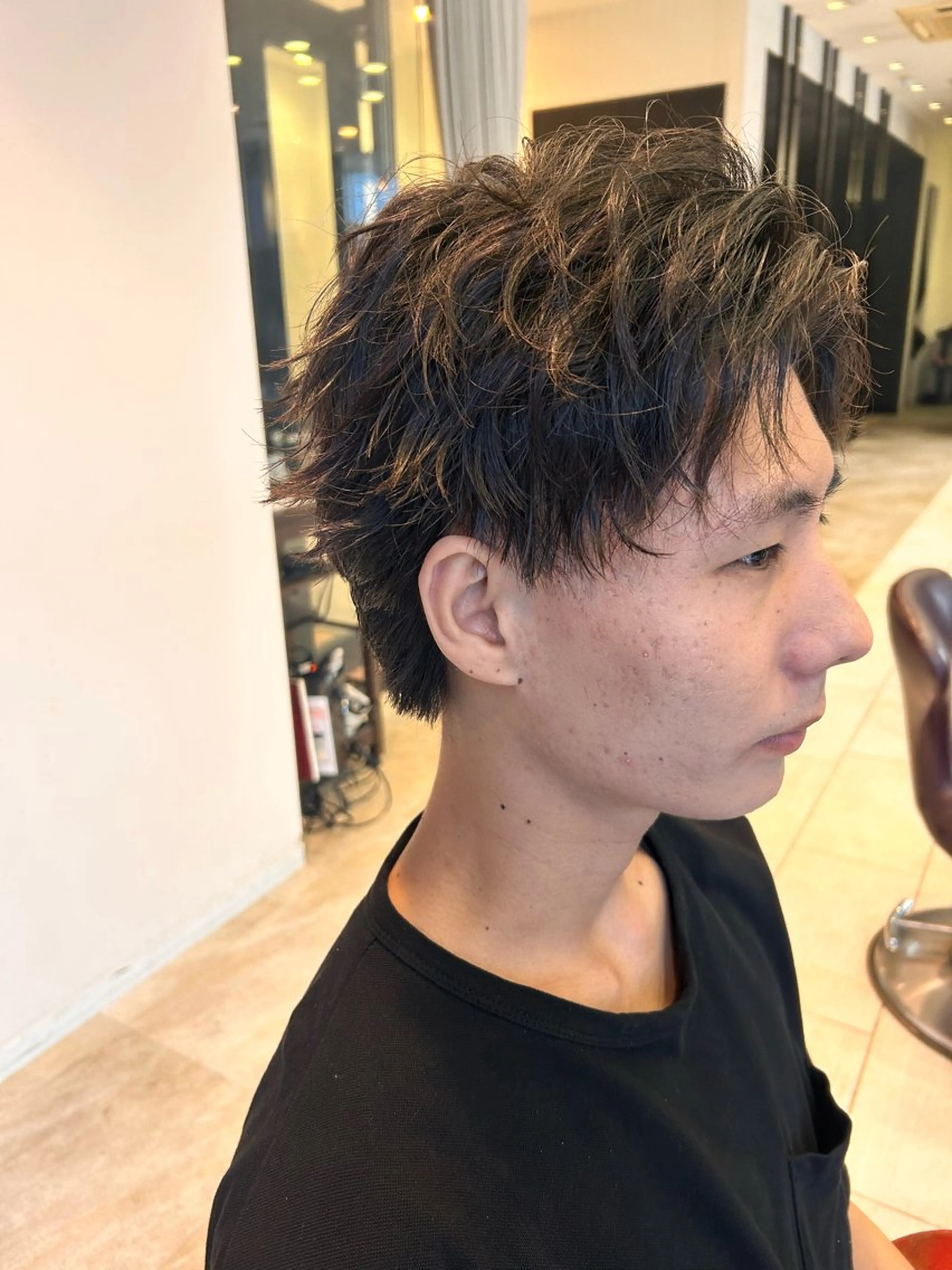 ミディアム メンズ カット EARTH大宮宮原店所属・🔥メンズ特化🔥 rikuのヘアスタイル