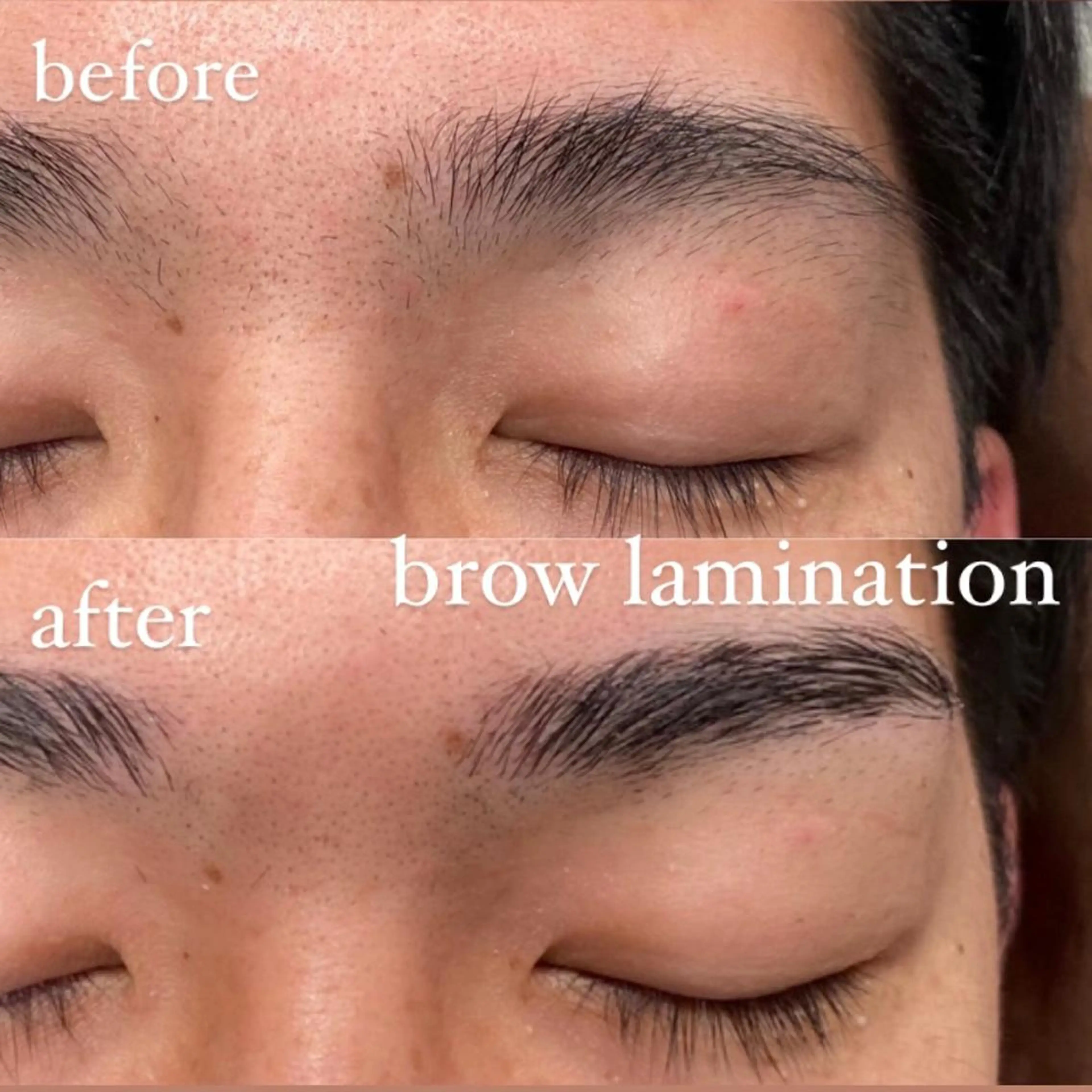 アイブロウ 酸性ストレート・ メンズ 三原 楊子のヘアスタイル