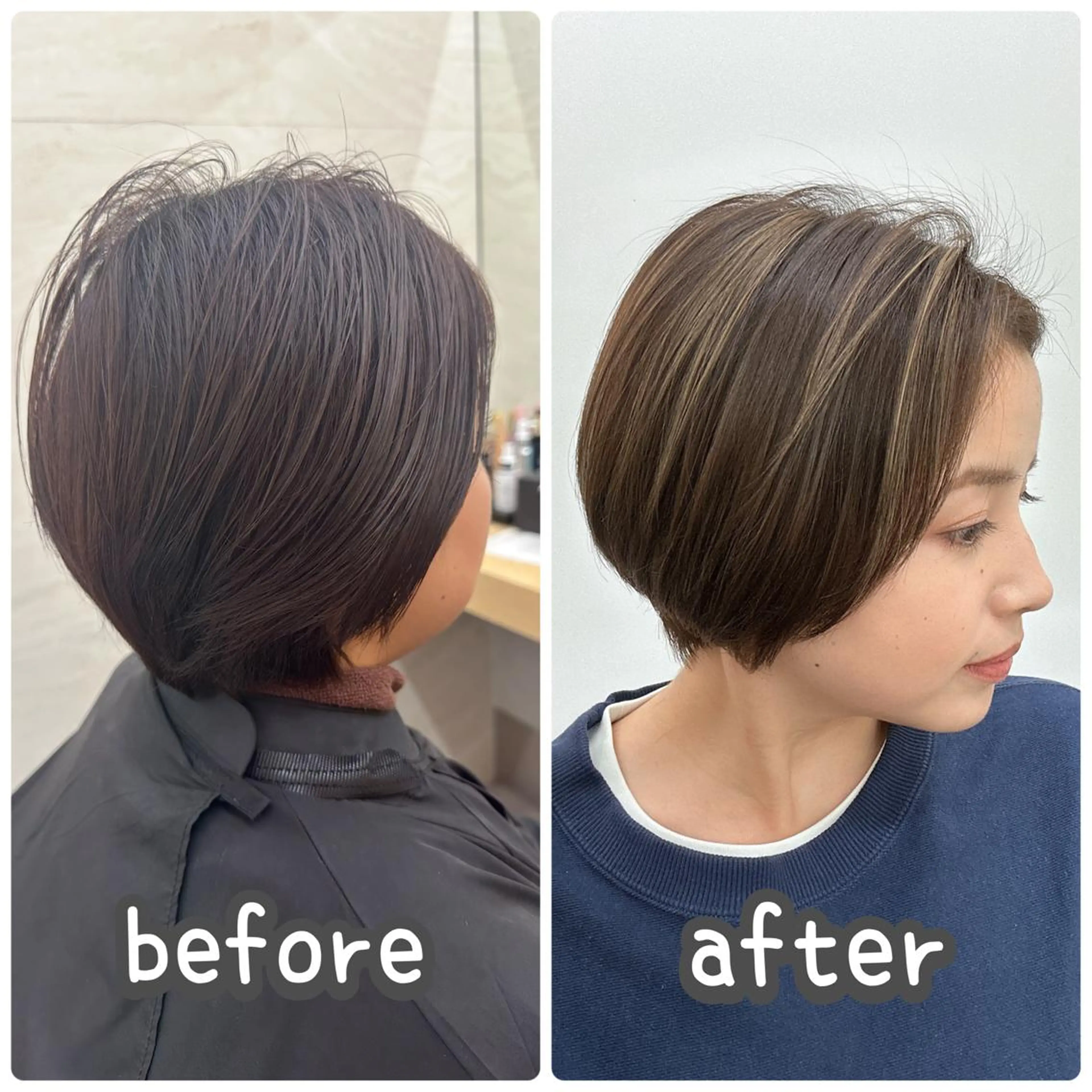 ショート モテ髪💛美髪矯正 ✨艶髪特化🫧山根のヘアスタイル