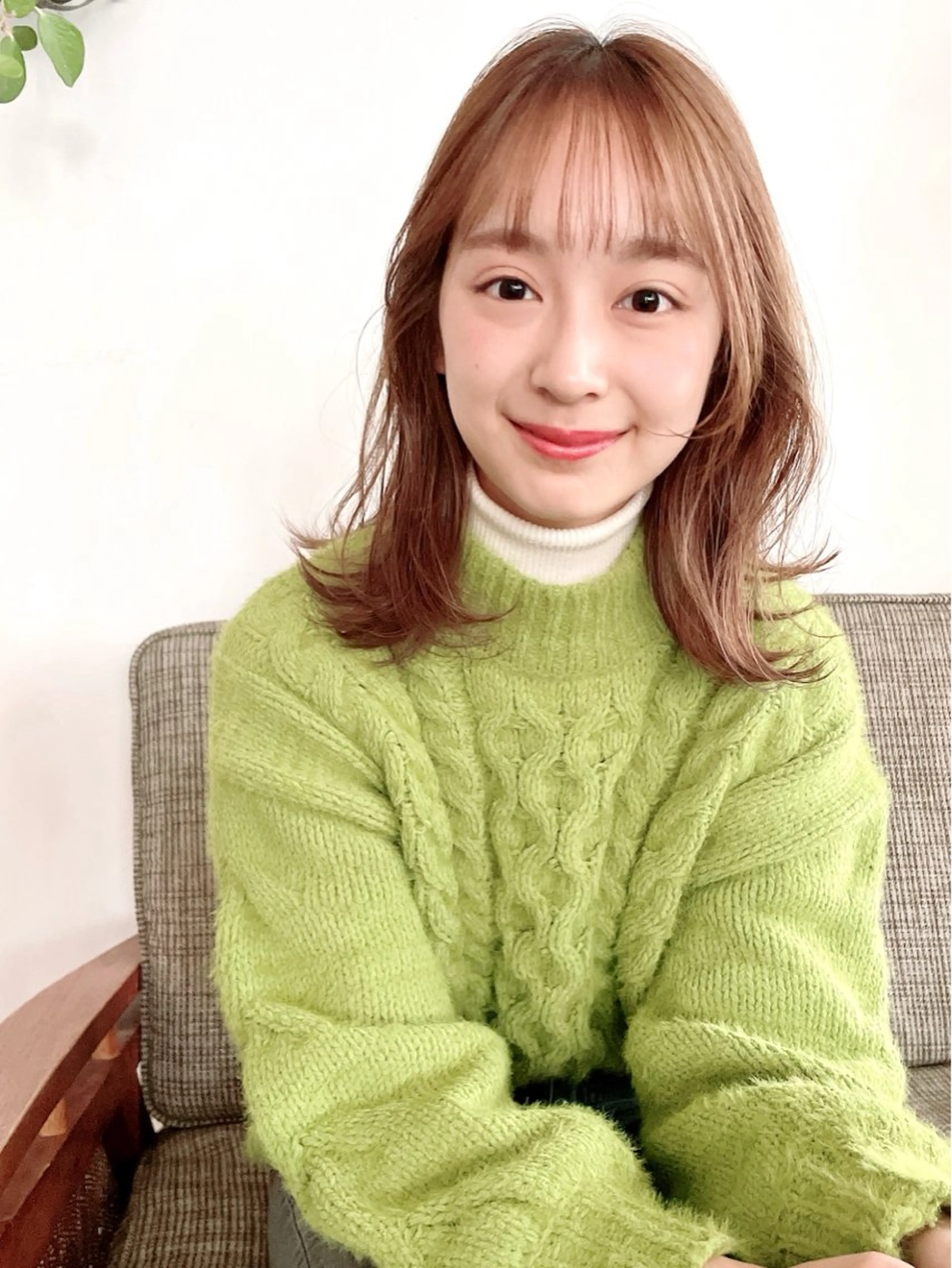 ミディアム カラー リピーター多数🌟 メンズ限定 松本理沙のヘアスタイル