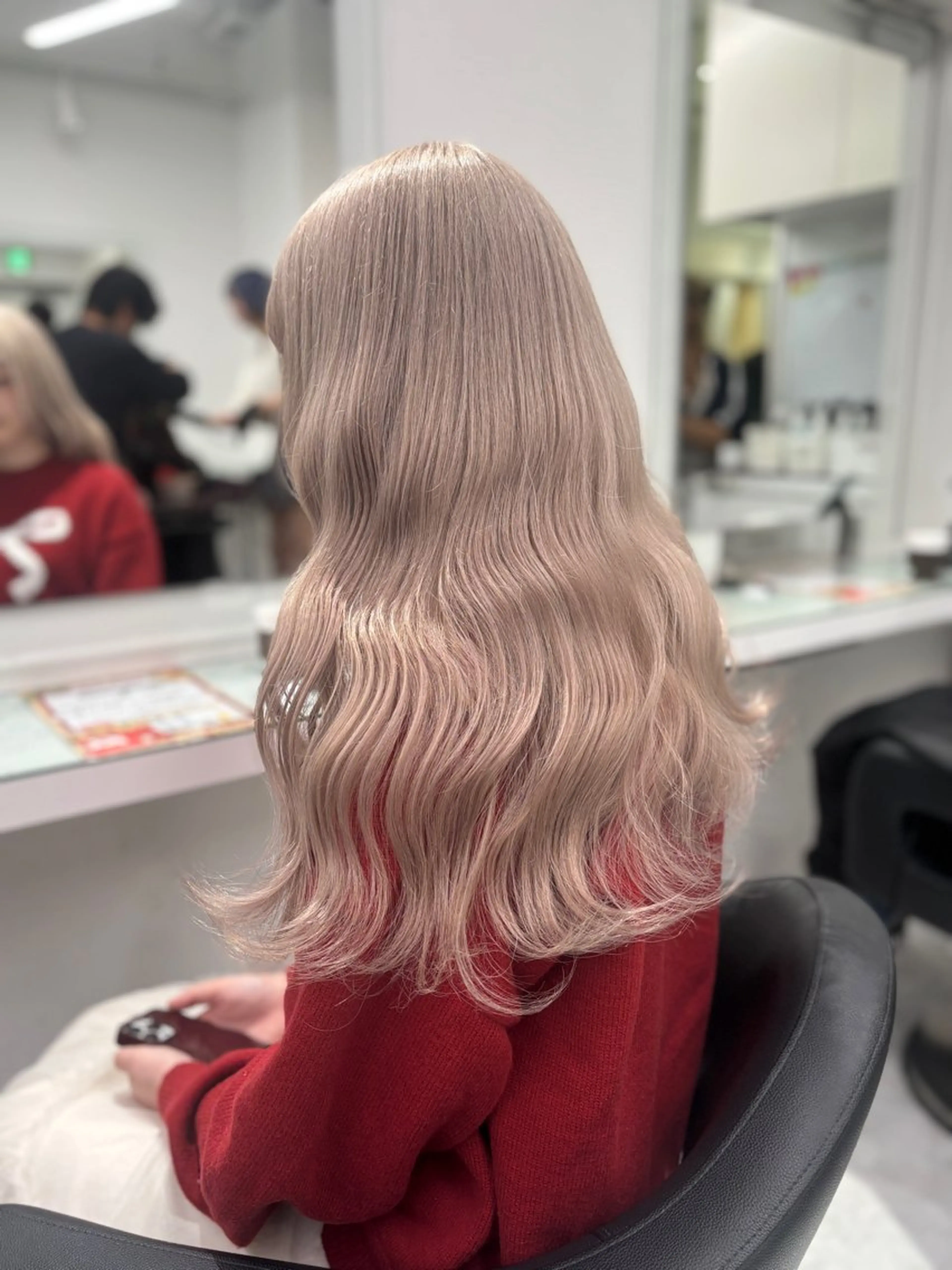 ロング カラー 💖ミルクティー💖 あかり💖のヘアスタイル
