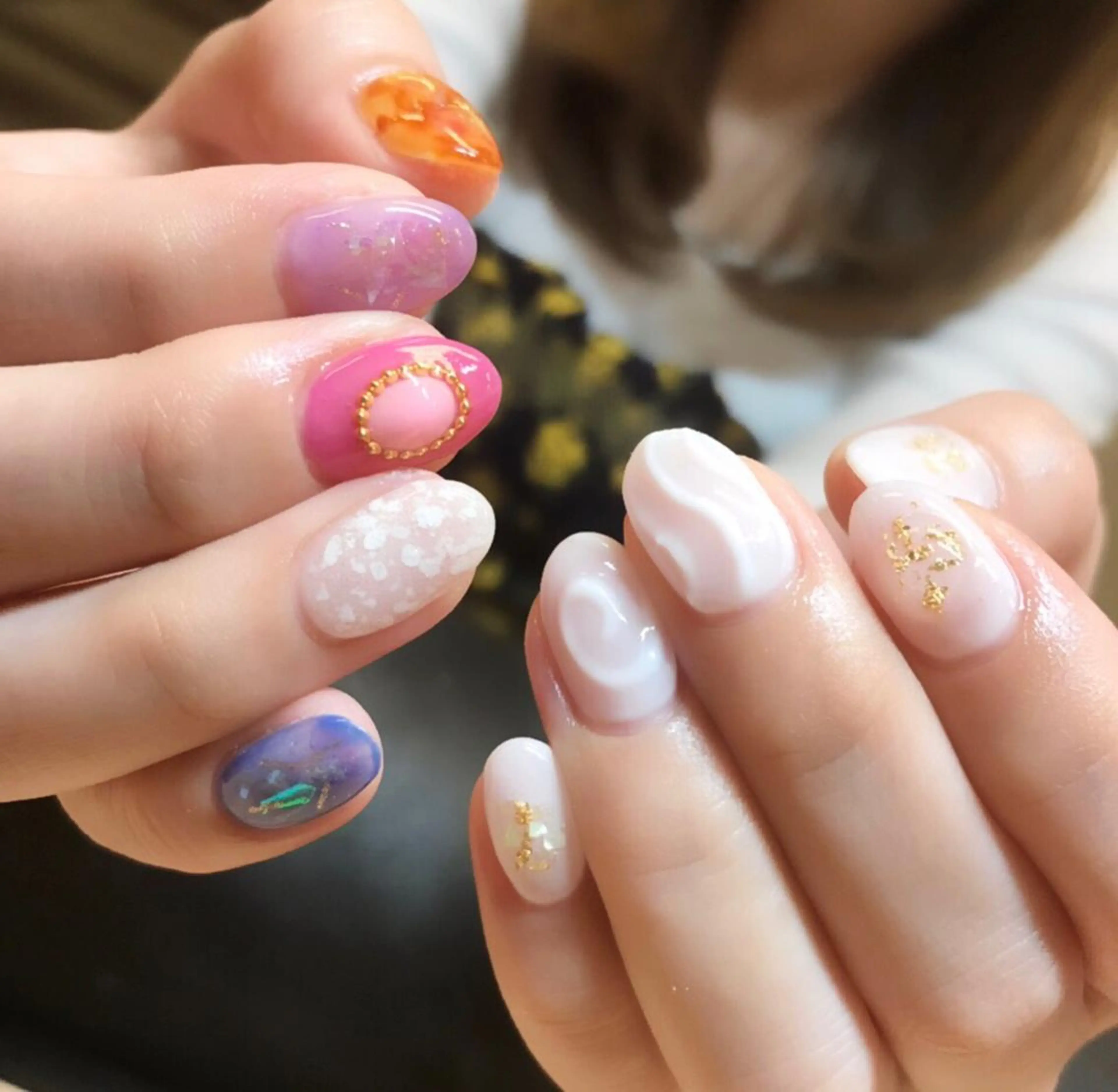 ネイル ツメトマツゲ .のネイルデザイン