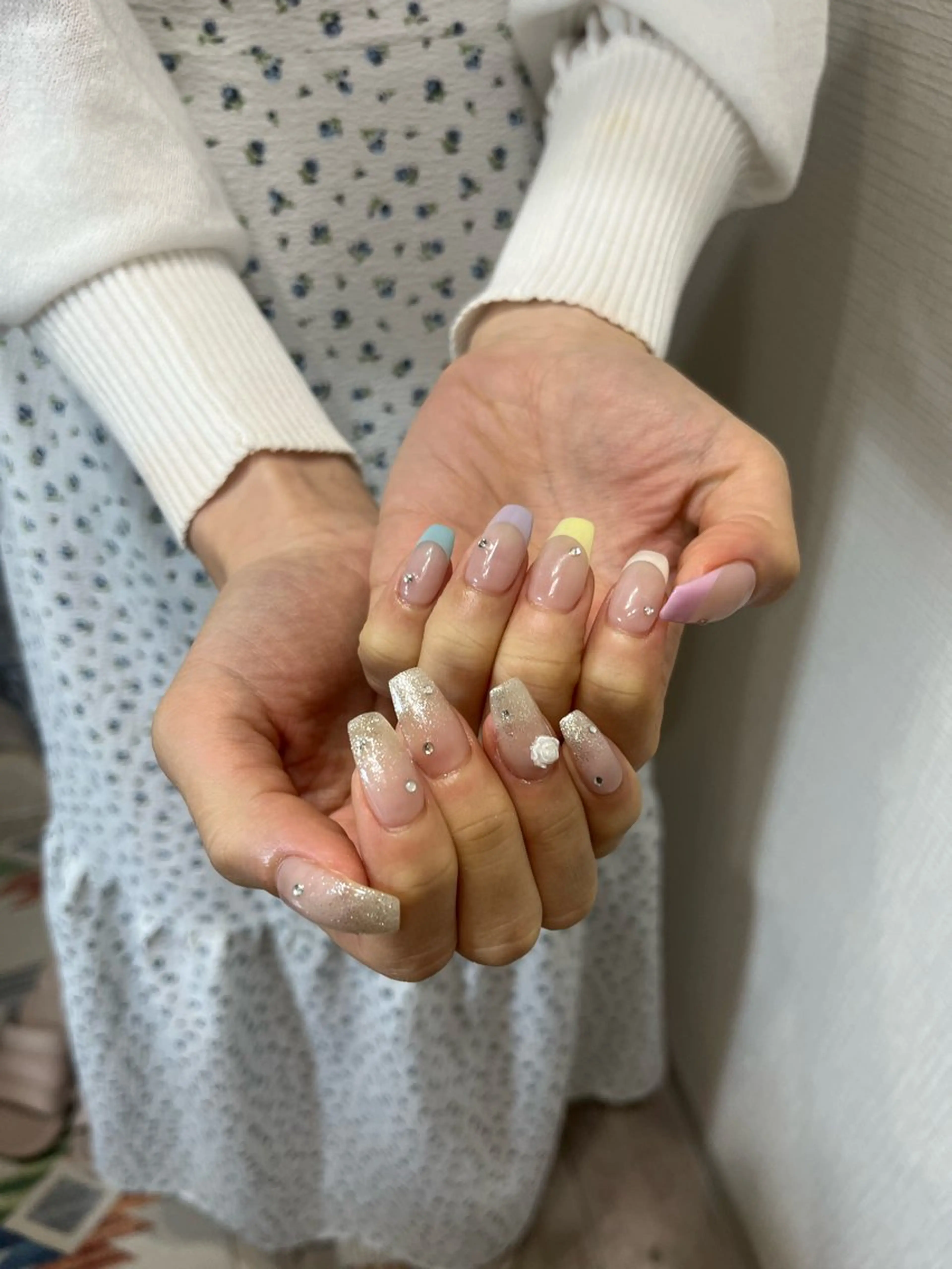 ネイル フレンチネイル atelier moi所属・atelier moiのネイルデザイン