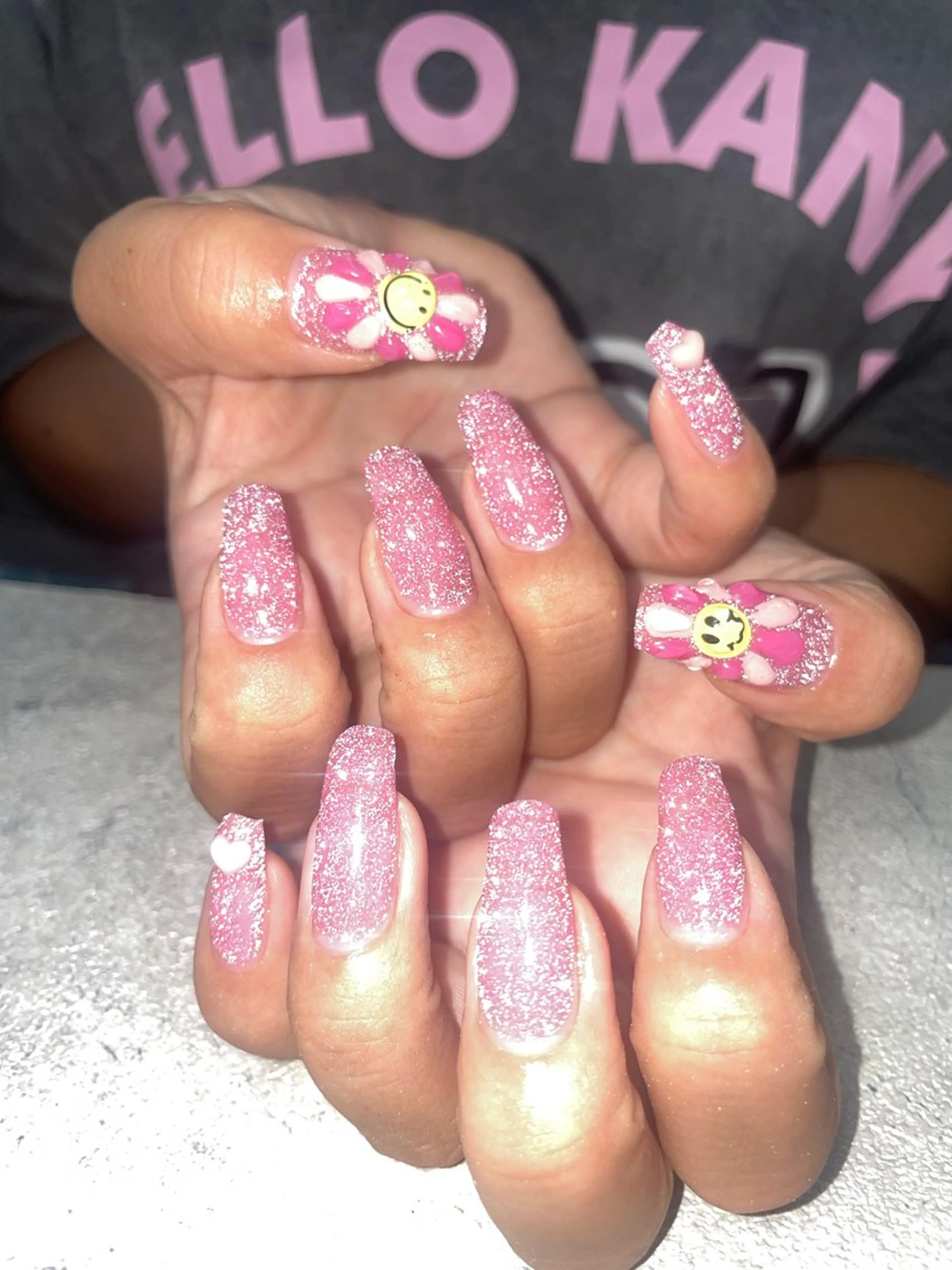 ネイル フラッシュネイル フラワーネイル はるひな ねいるのネイルデザイン