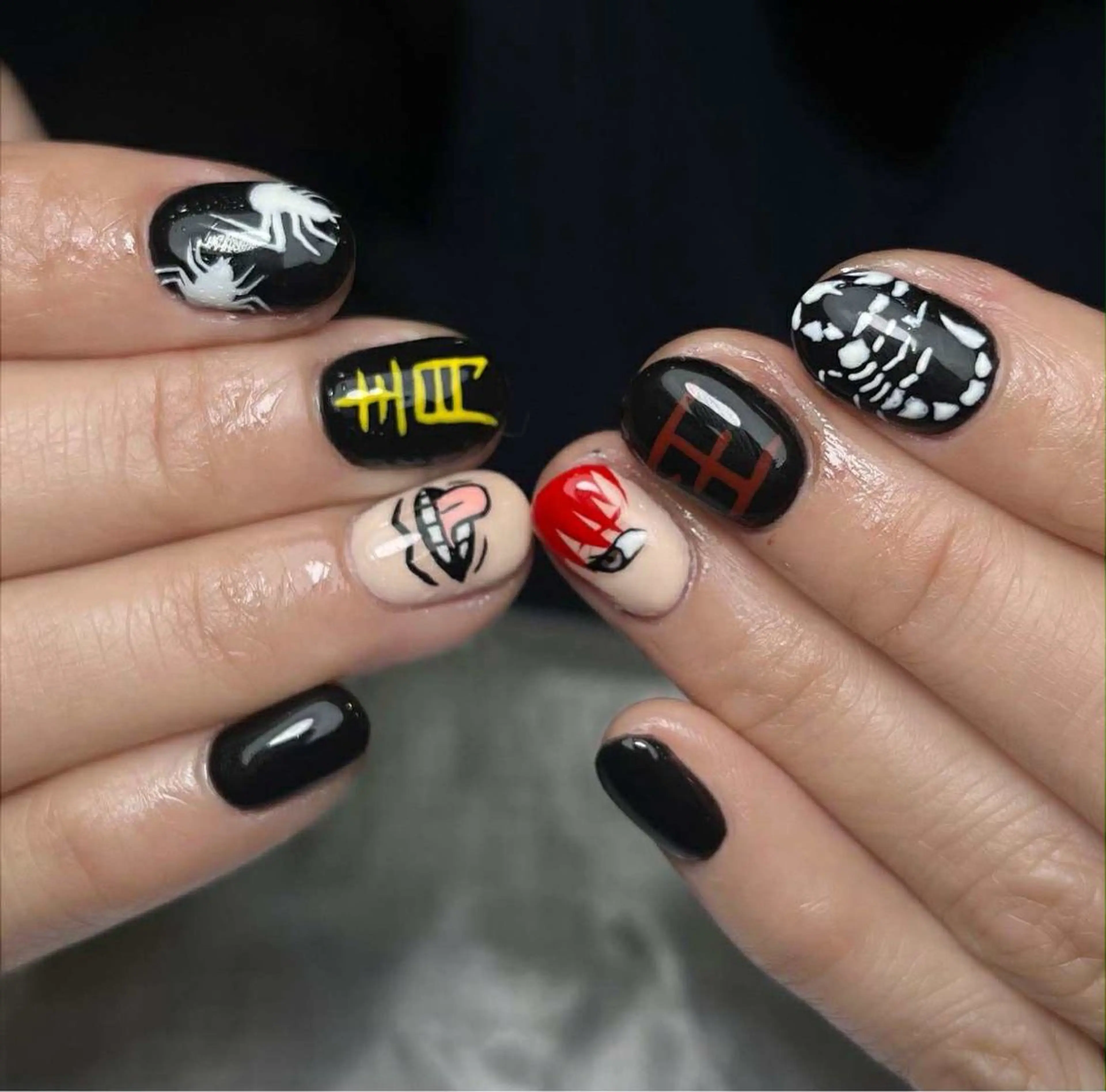 ネイル 韓国ネイル ワンホンネイル Kawaii _Nailのネイルデザイン