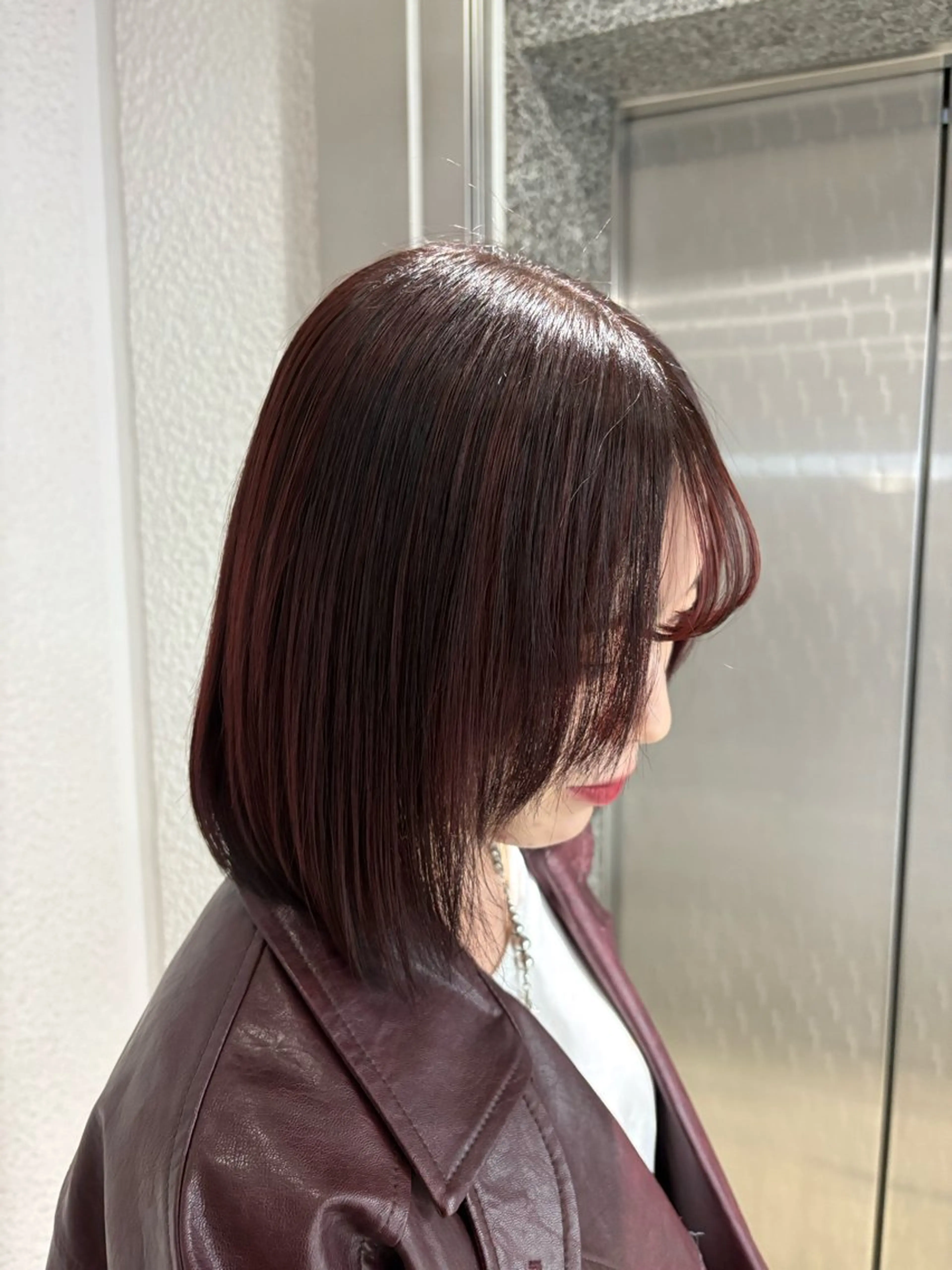 ミディアム カラー ヘアカラー トリートメント 似合わせヘア🪽 riko🐈‍⬛のヘアスタイル