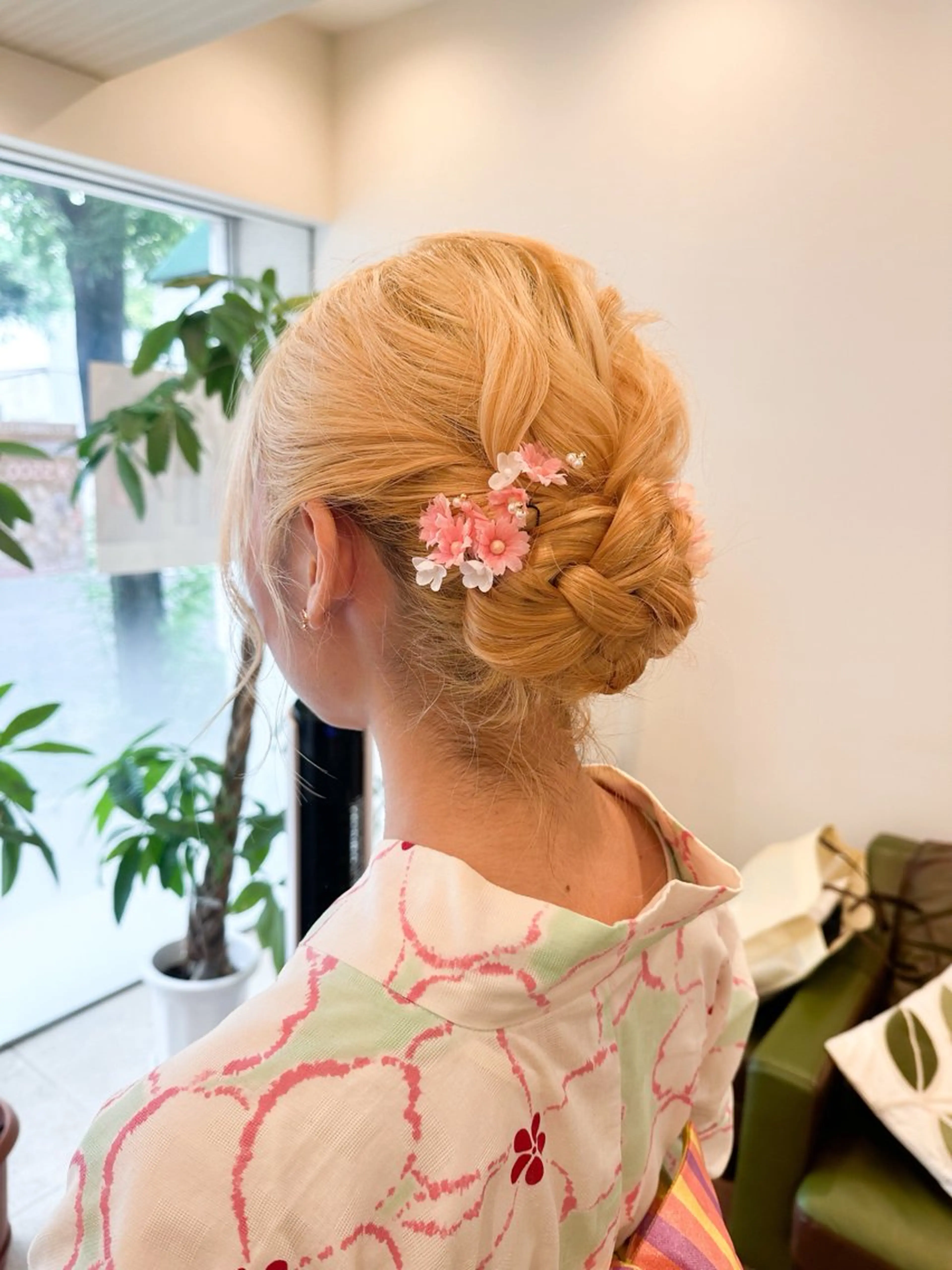 ヘアアレンジ 浴衣 織田 悦子のマツエク・マツパデザイン