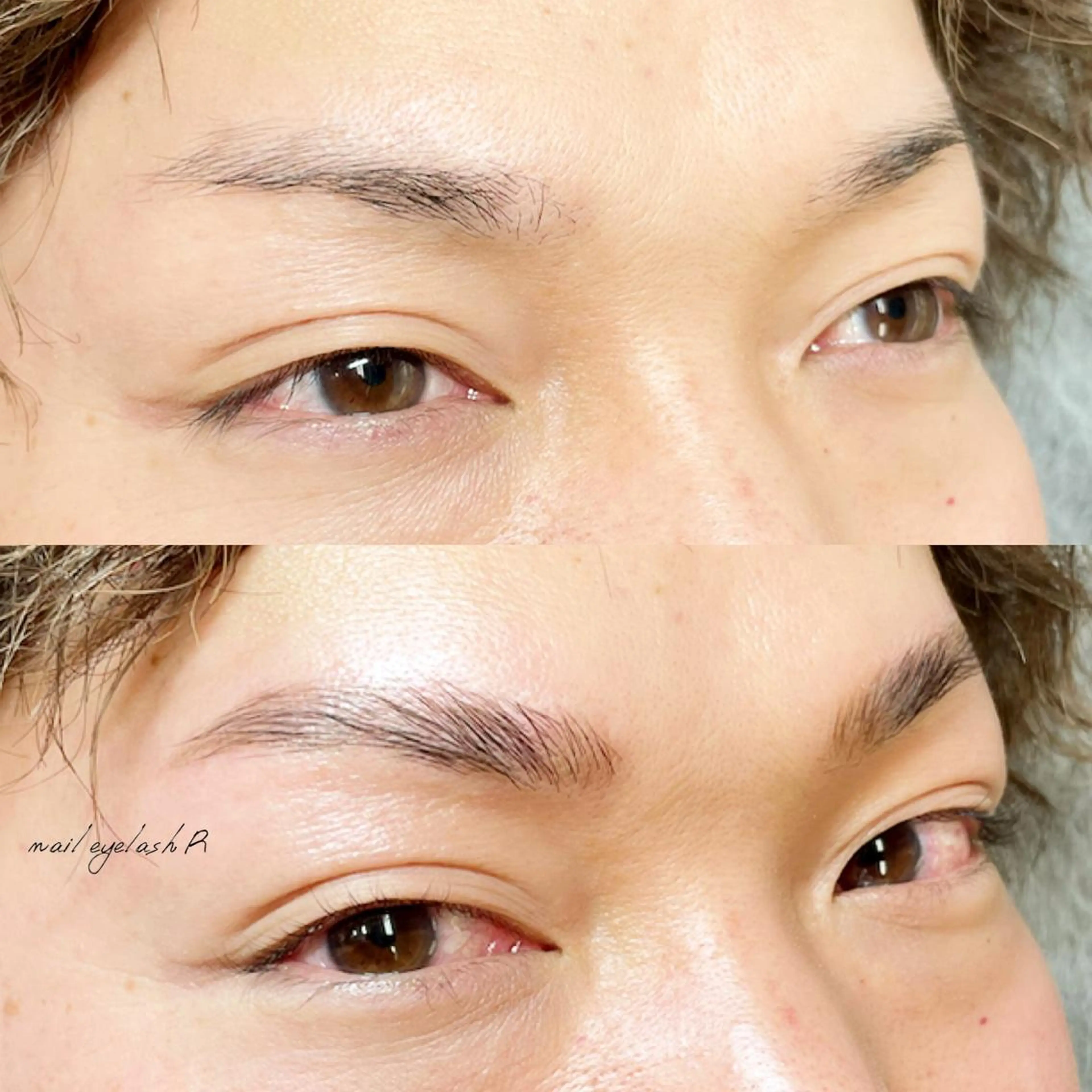 アイブロウ メンズアイブロウ nail eyelash R所属・モテまつげ𓇼 R𓇼のマツエク・マツパデザイン