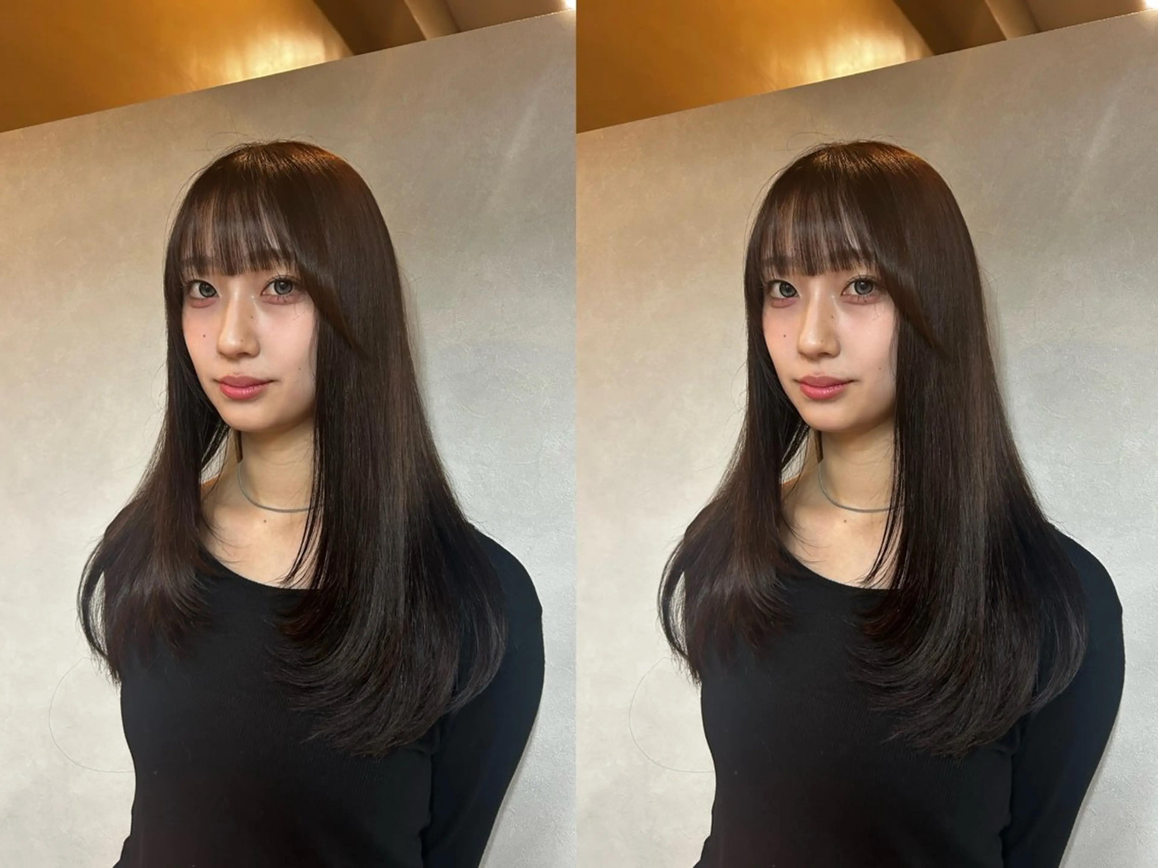 カラー ヘアカラー miu🌝 ハイライト/一宮のヘアスタイル