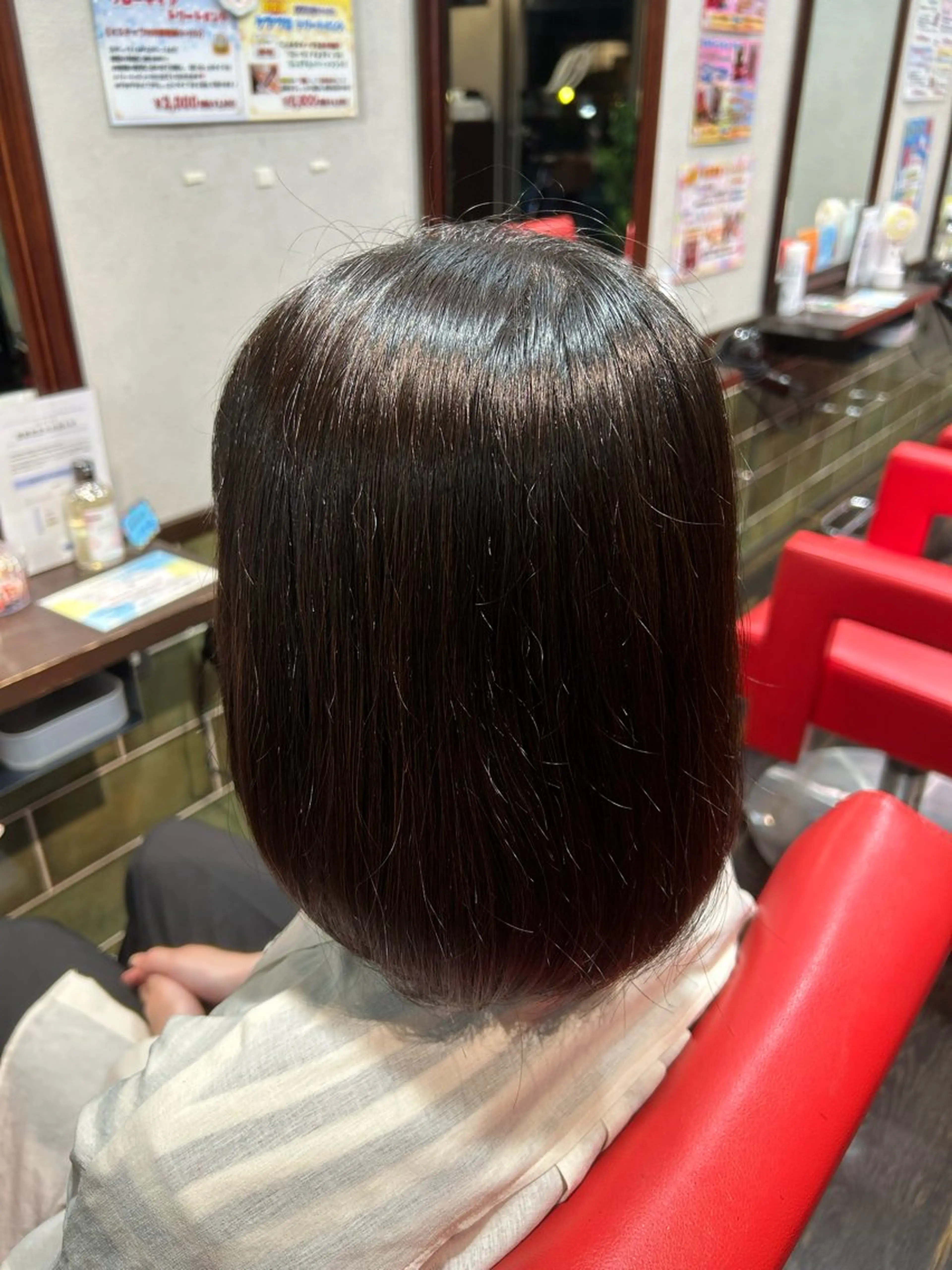 ミディアム 大野 優希のヘアスタイル