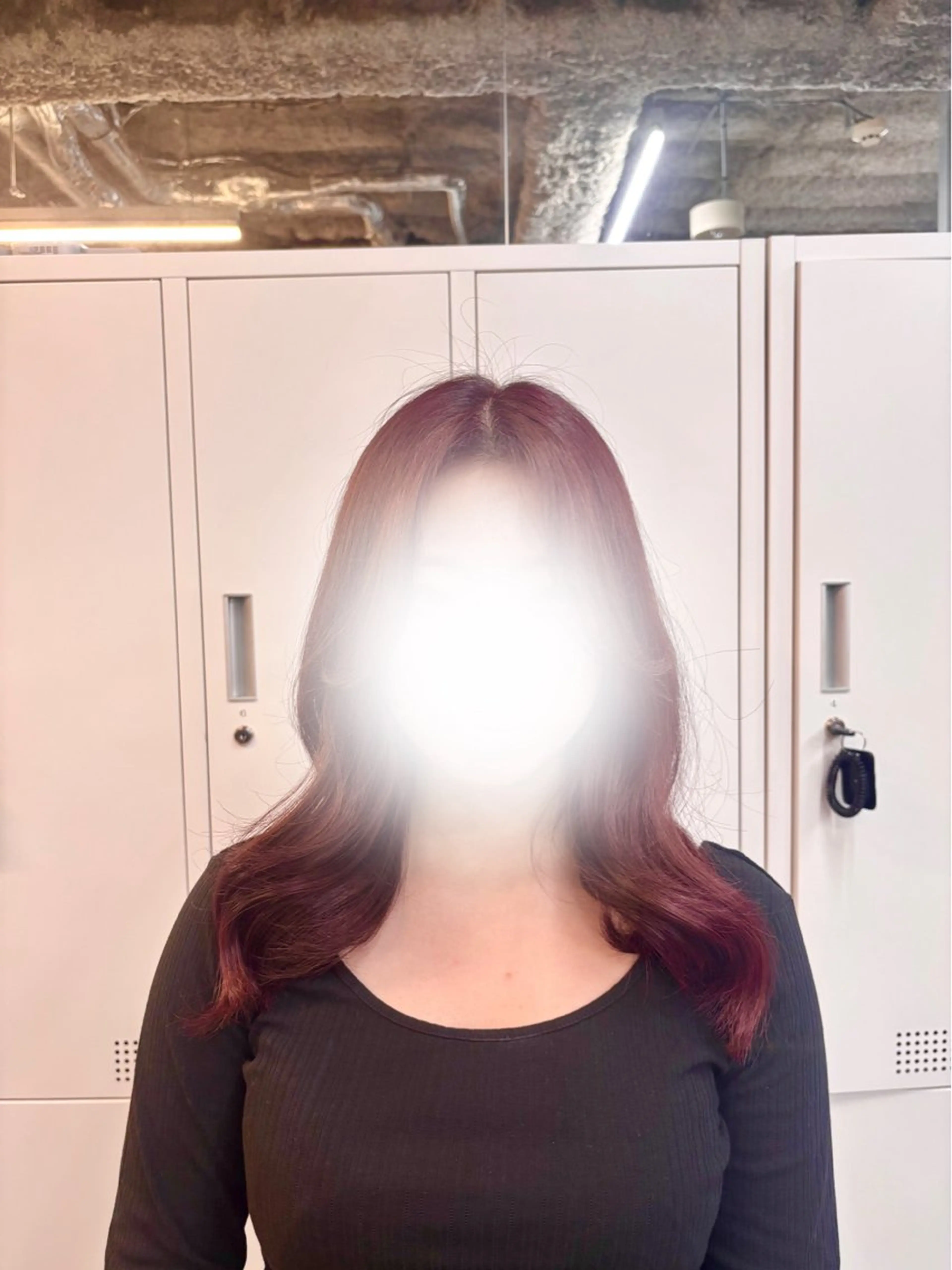 ミディアム ヘアカラー 韓国艶カラー🌙 MANAMIのヘアスタイル