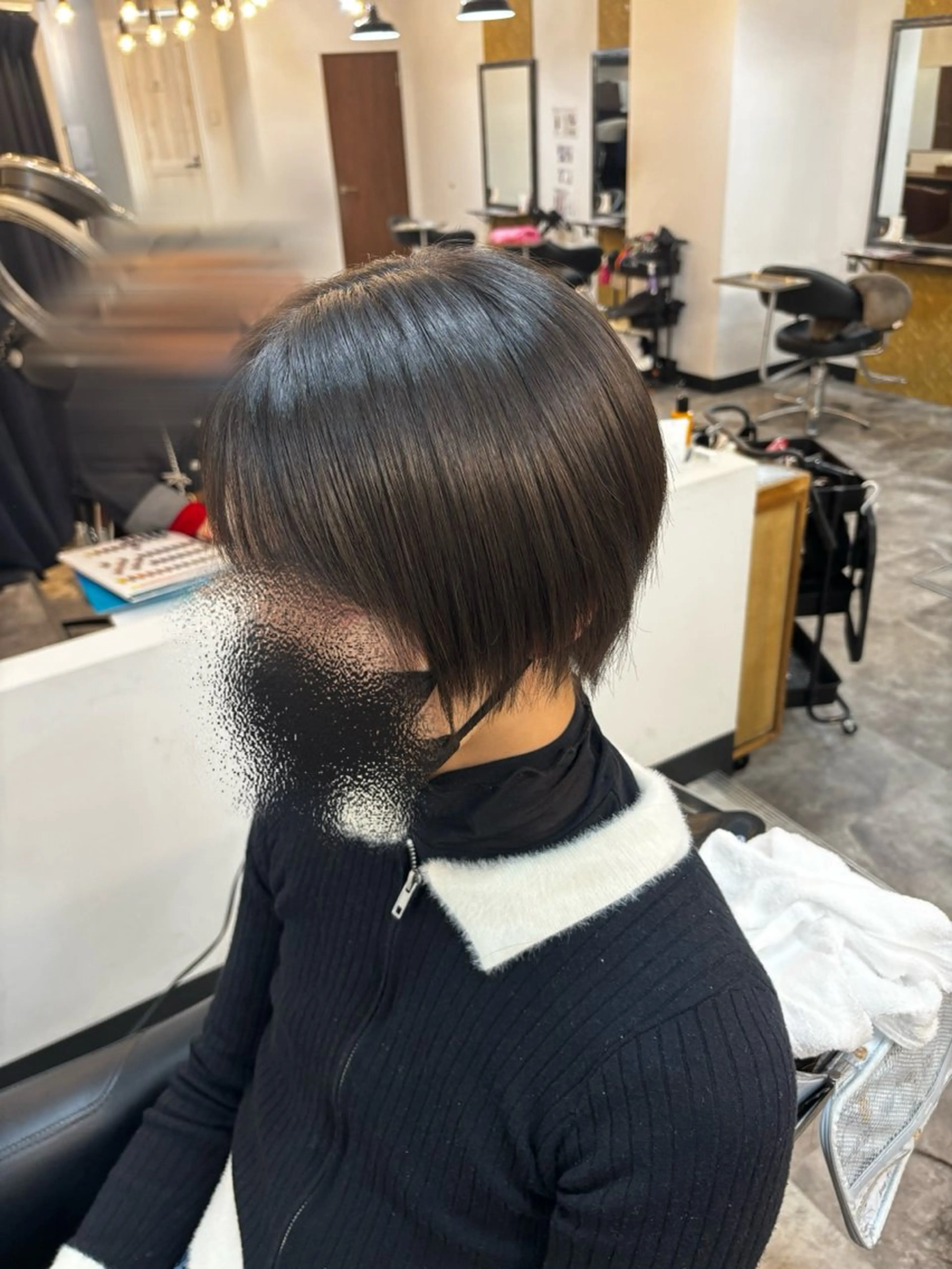 ショート カットモデル無料 🌙 松本のヘアスタイル