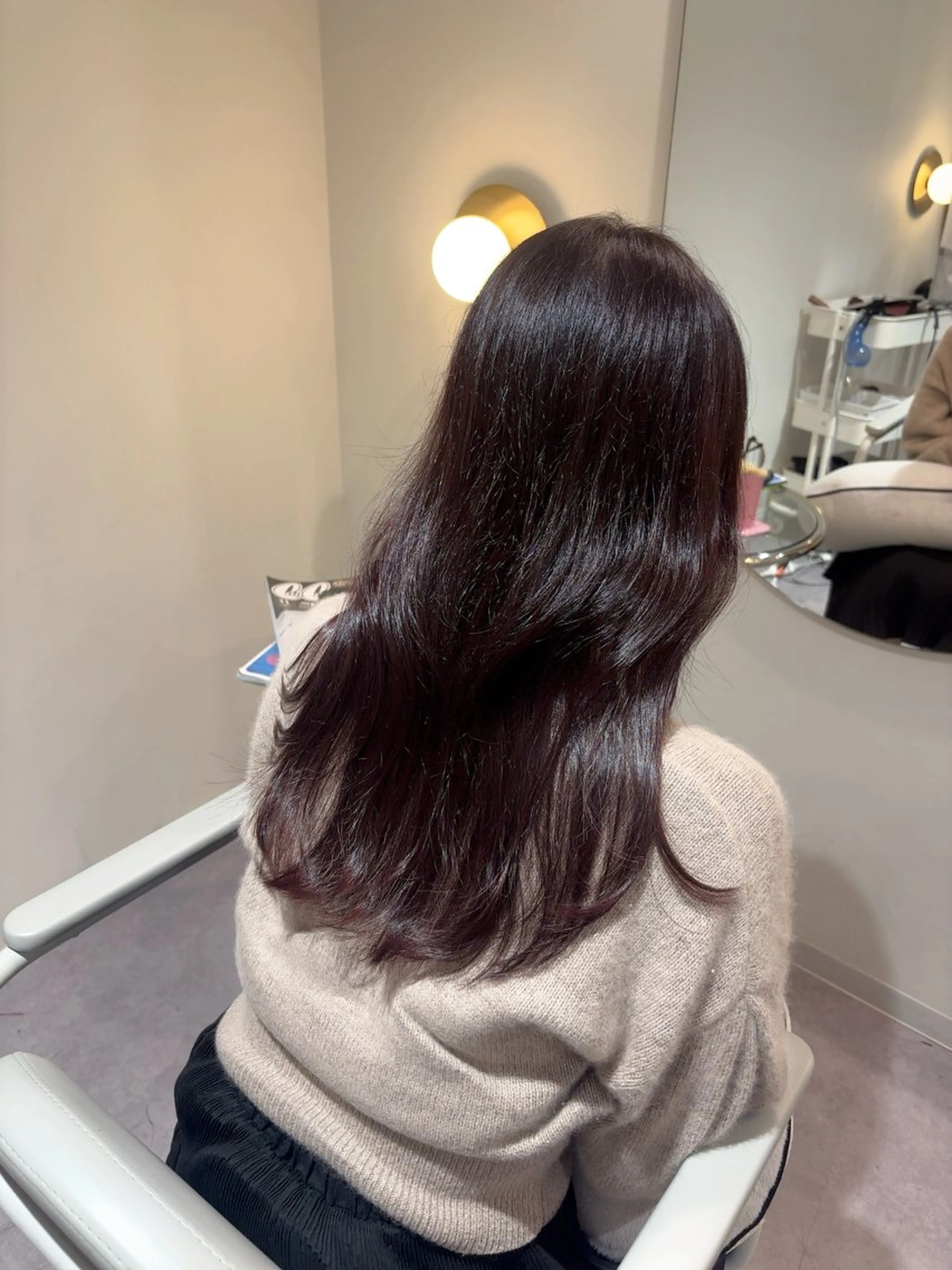 ミディアム 美髪✨艶髪✨髪質改善 カラー特化❣️二宮遥のヘアスタイル