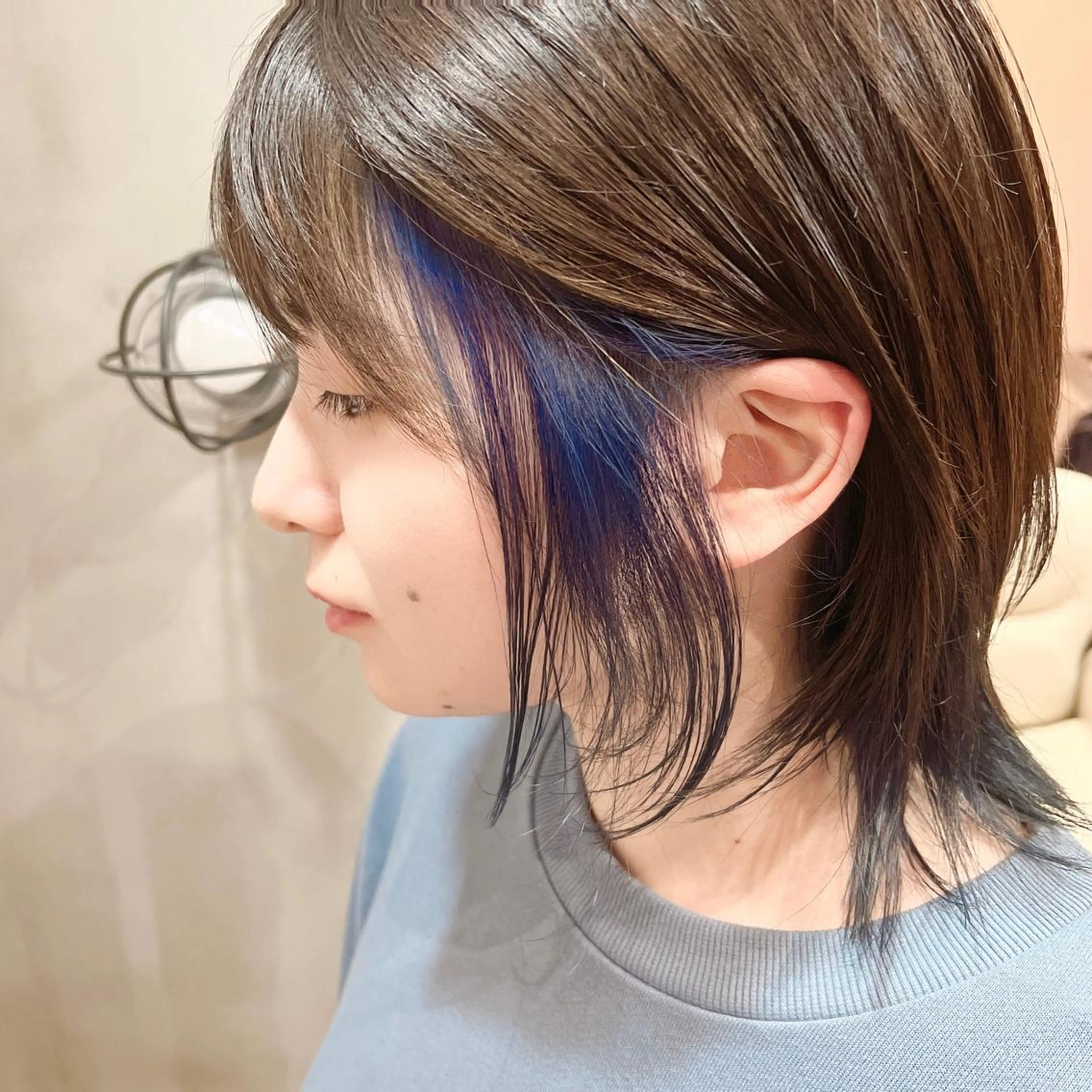 ショート La paix所属・パーソナルカラー lapiax阿部のヘアスタイル