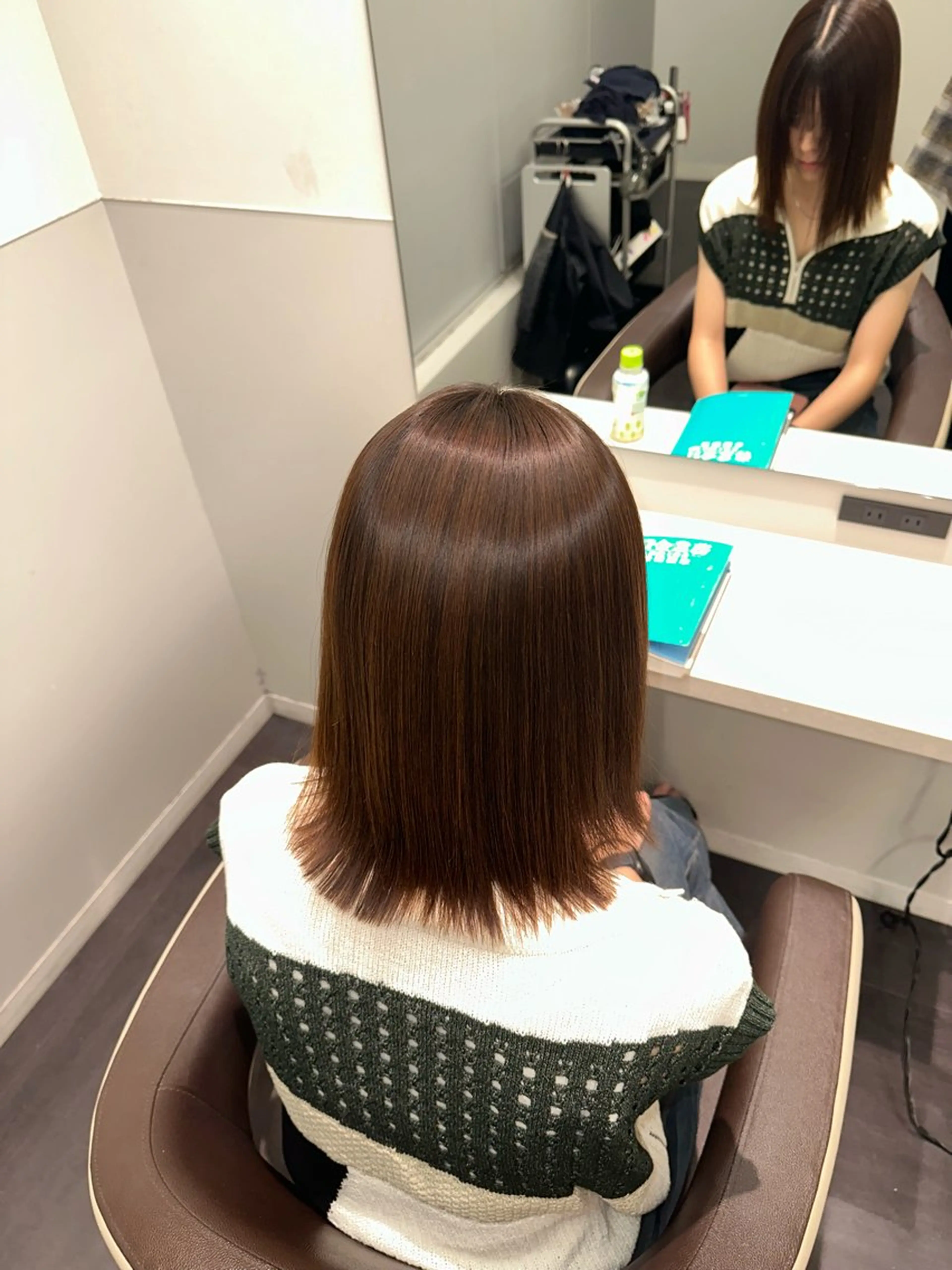 ミディアム Wisteria所属・美髪特化✨ 伊織✨縮毛矯正✨のヘアスタイル