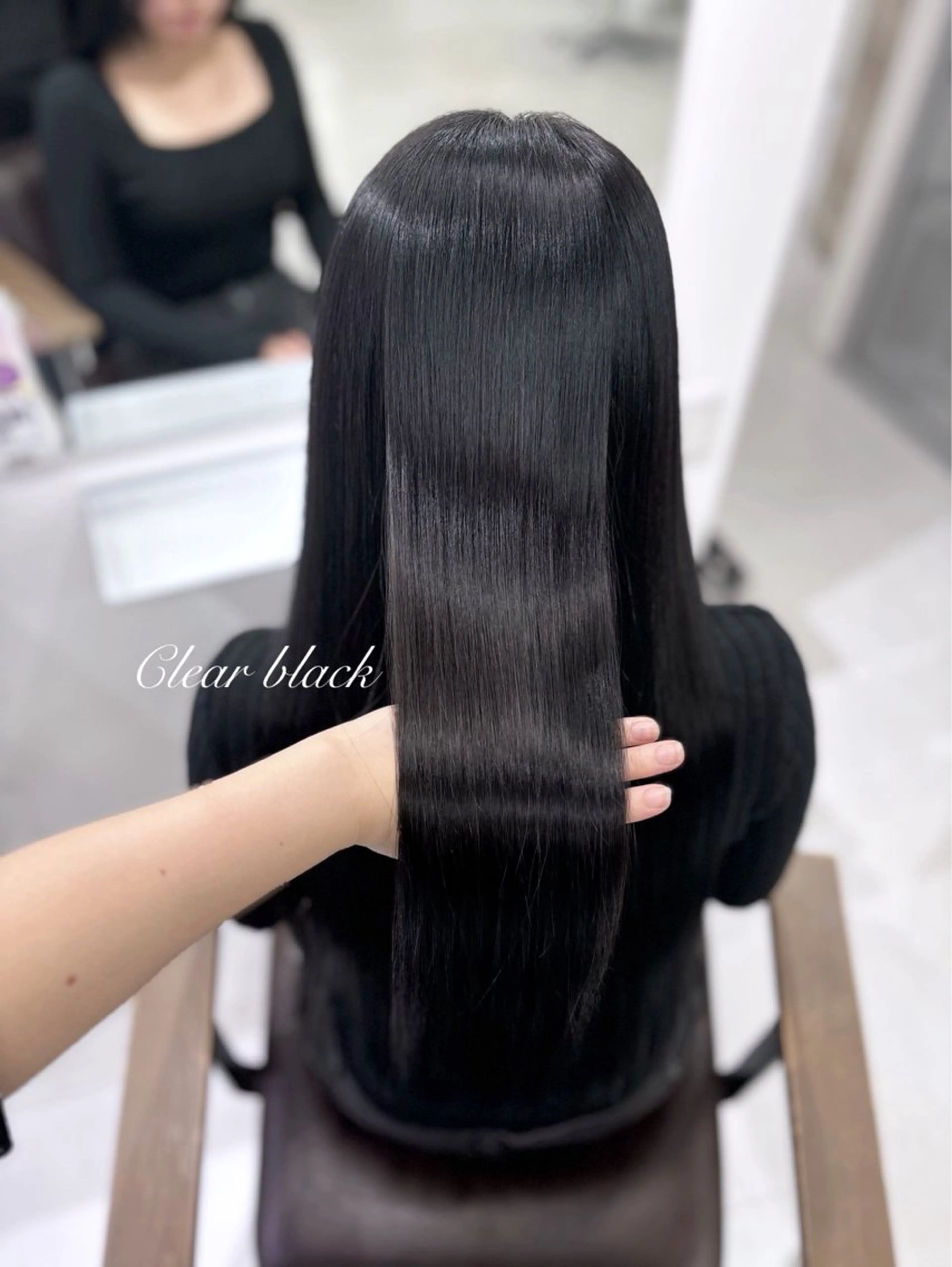 ロング ヘアカラー トリートメント 藤田 心菜のヘアスタイル