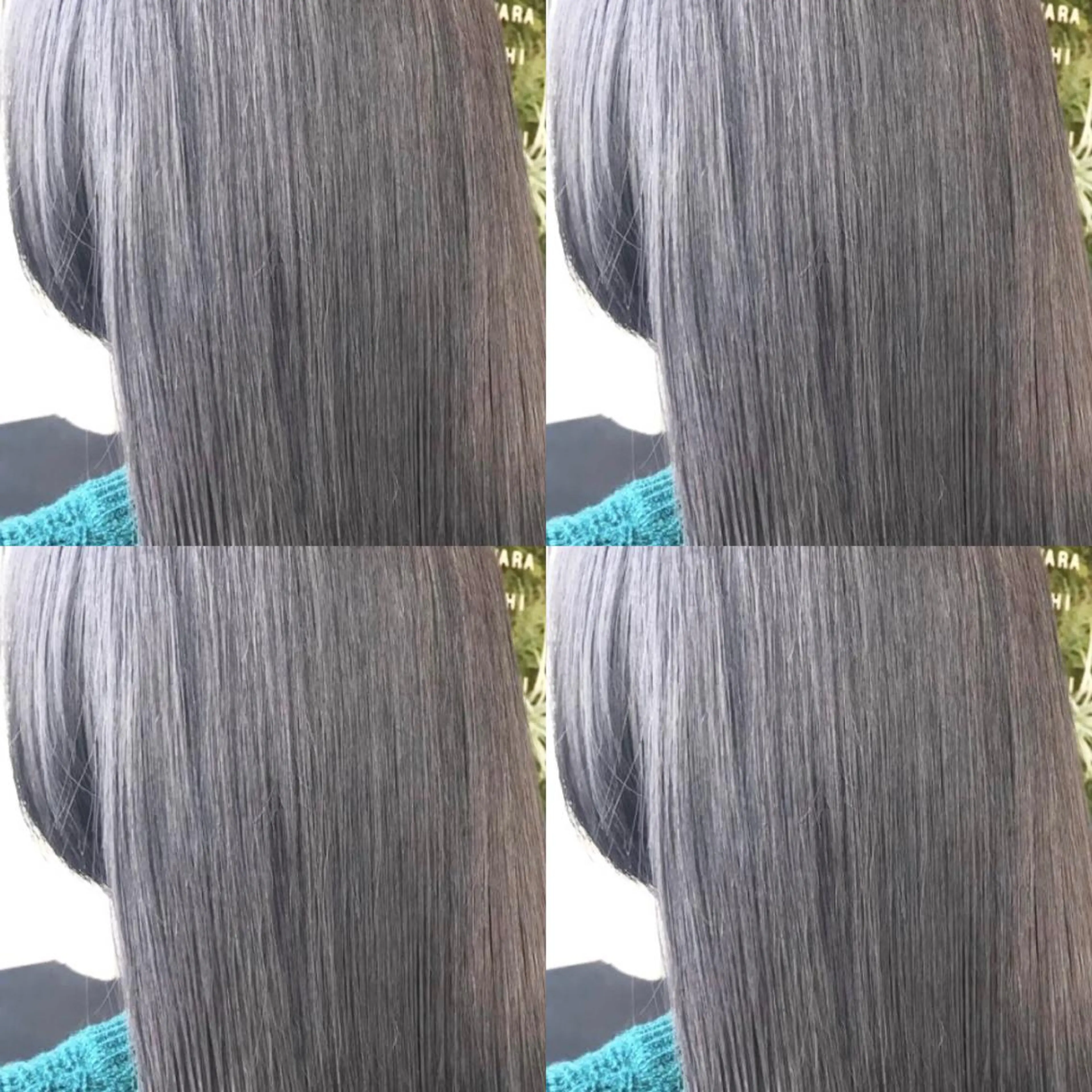 セミロング カラー ヘアカラー Hanna by W_SALONのヘアスタイル