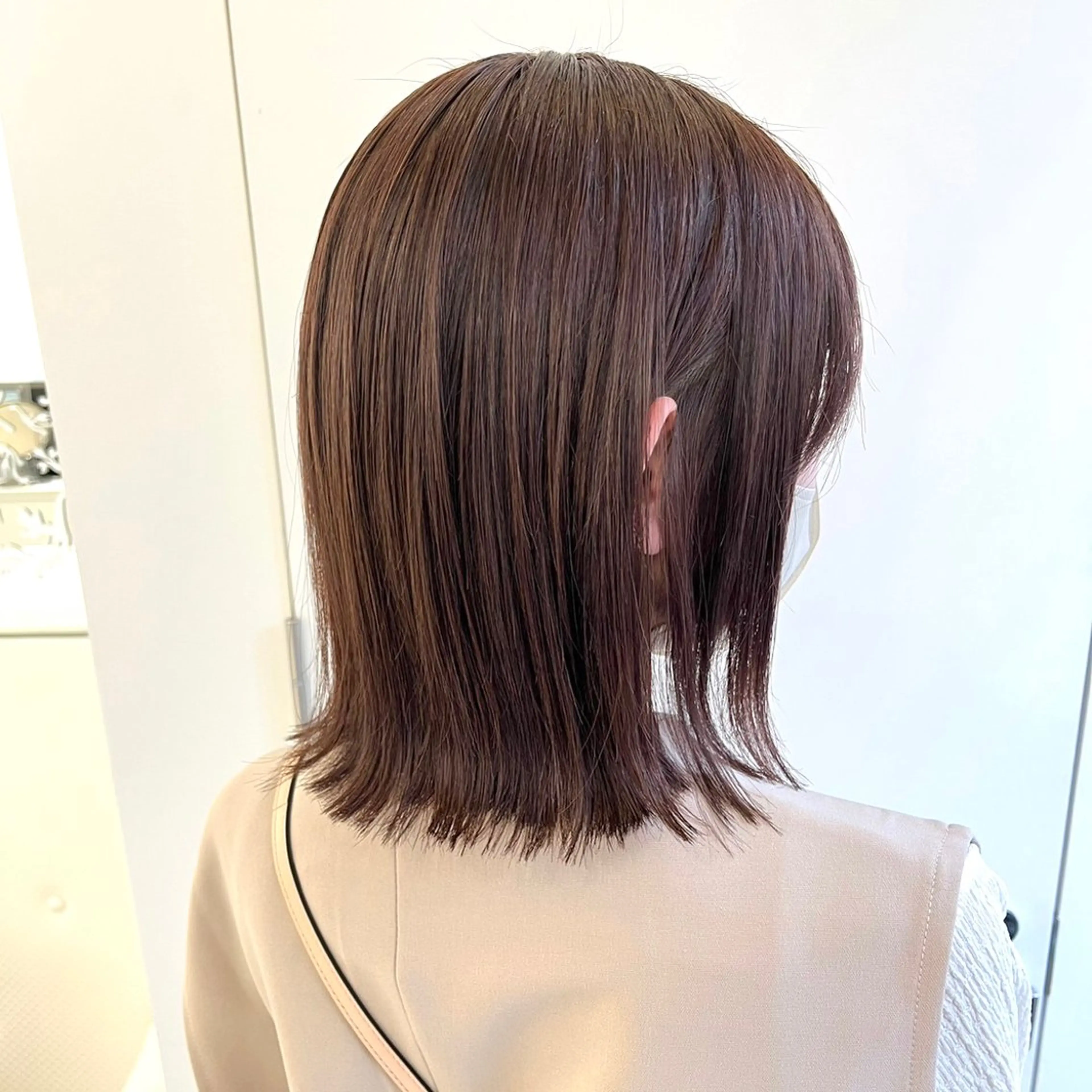 ショート カラー ブラウンカラー ショコラブラウン ParveMix いしいまお🌼のヘアスタイル