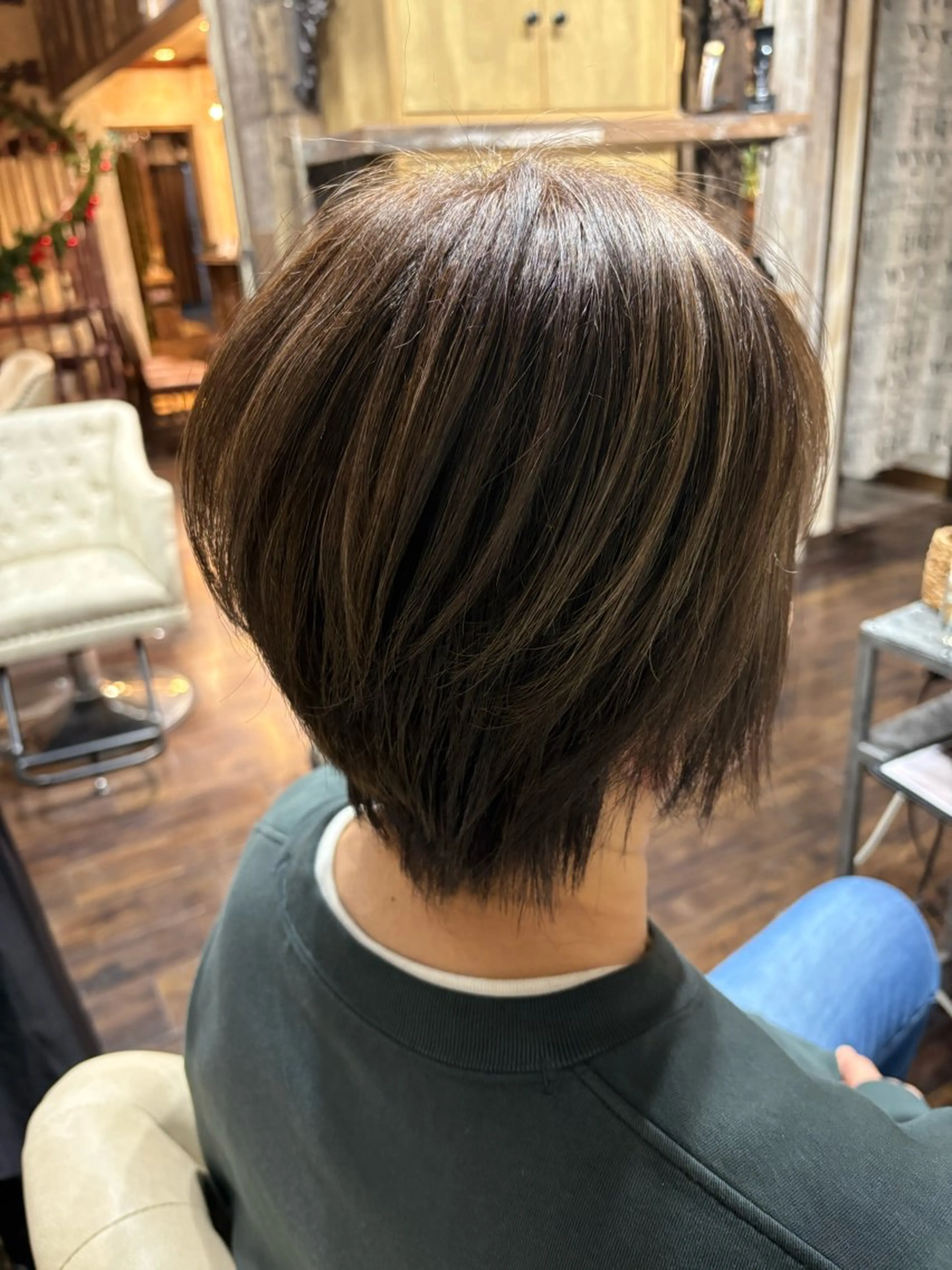 ショート カラー ハイライトカラー ハイライト 君塚幸奈 /Calbariのヘアスタイル