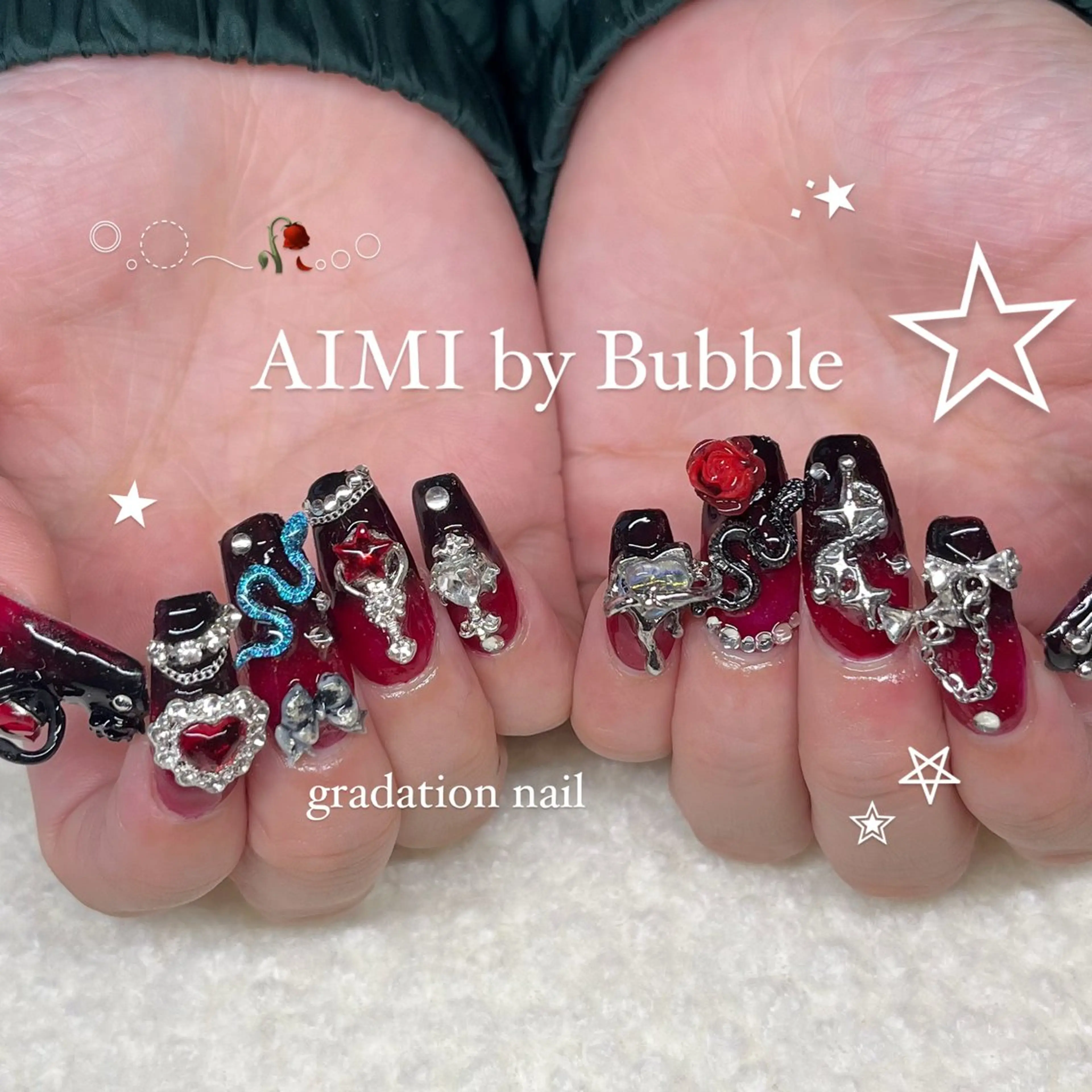 ネイル AIMI by Bubble所属・Bubble🫧‪ YURINAのネイルデザイン