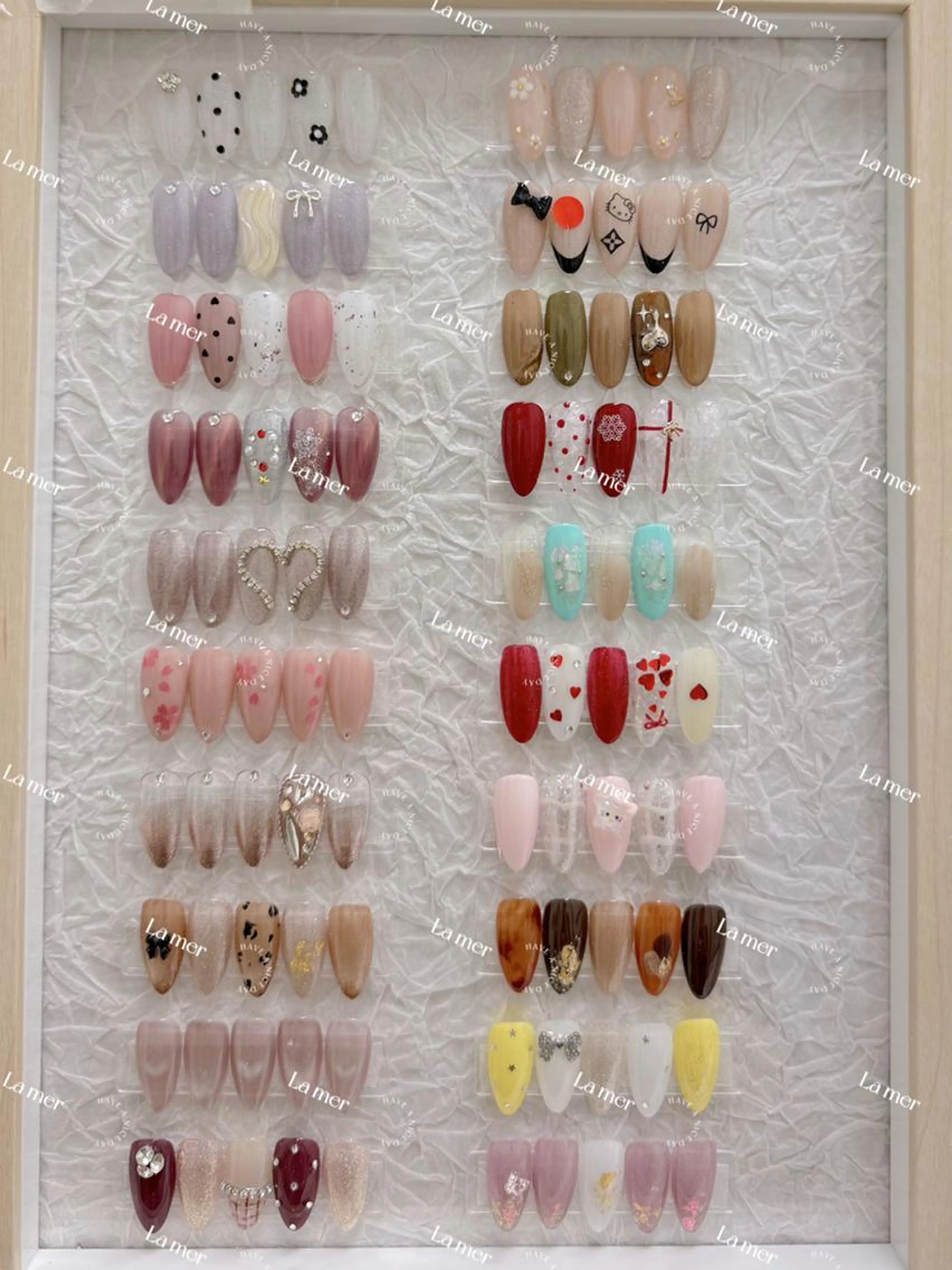 期間限定🎀ハンド🎀初回ソフトジェルオフ無料　トレンドデザイン定額コース(モデル\4200）の写真