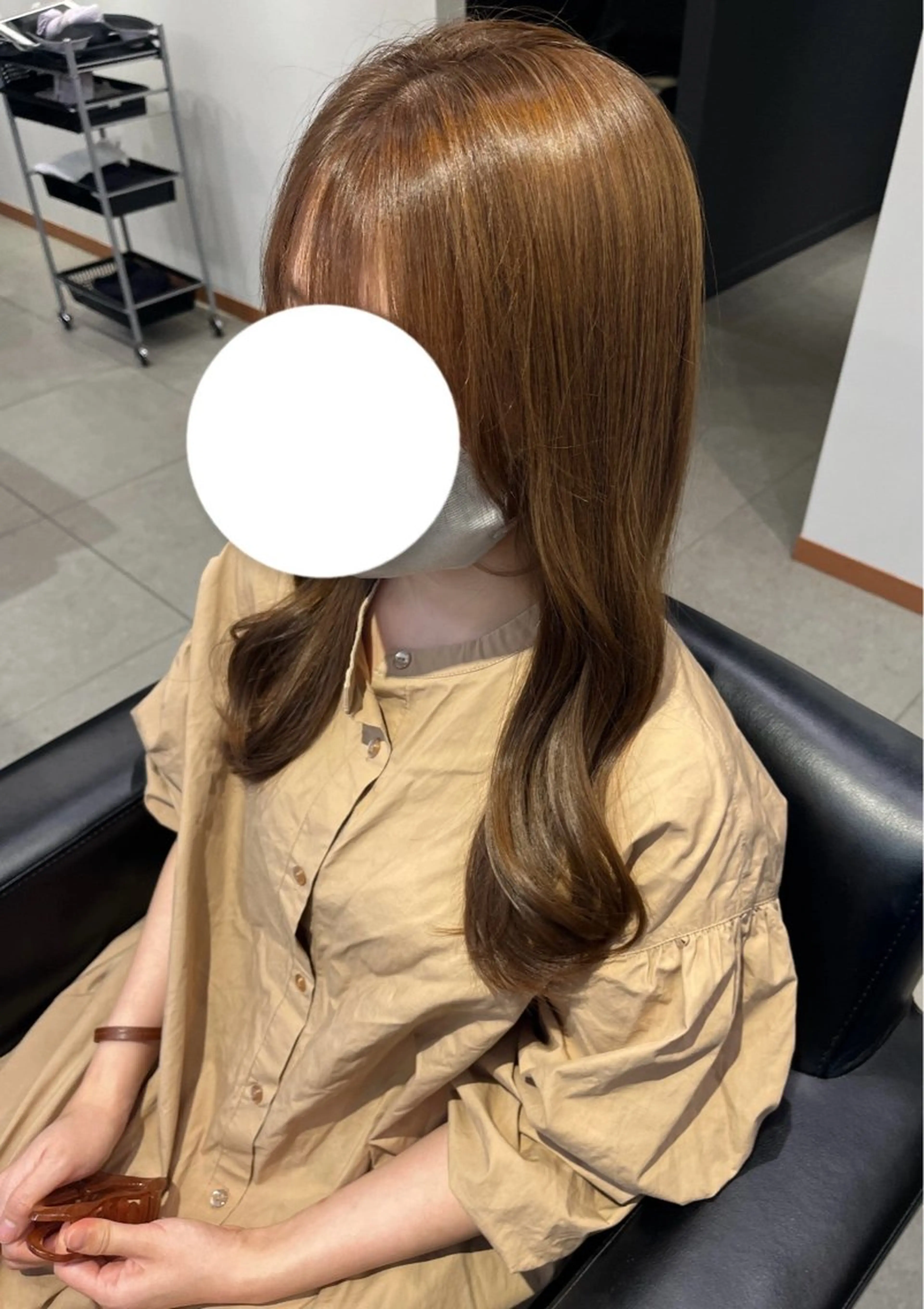 ロング カラー ブラウンカラー ERII (ému） 伏見・栄/カット無料のヘアスタイル