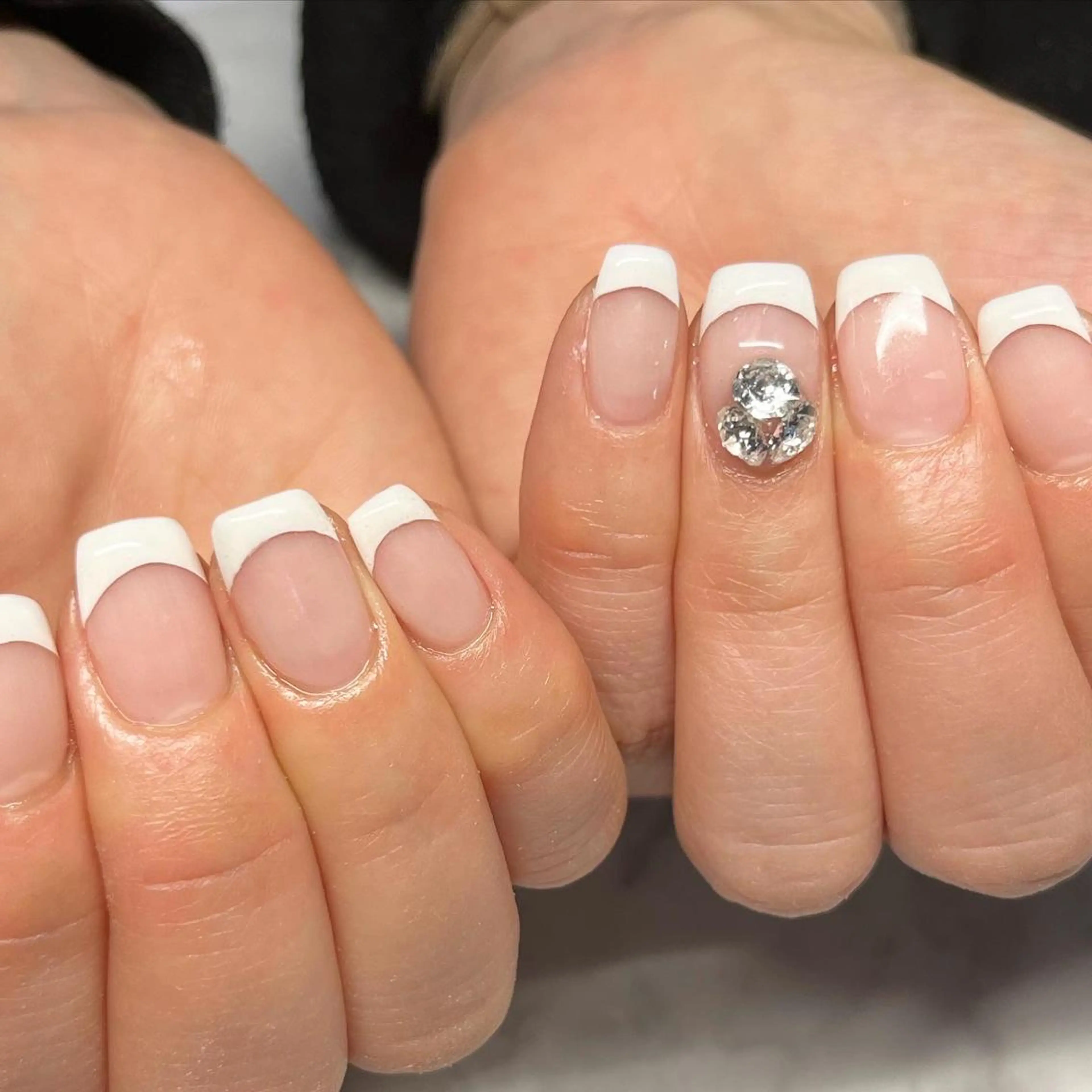 ネイル フレンチネイル 587nail *のネイルデザイン