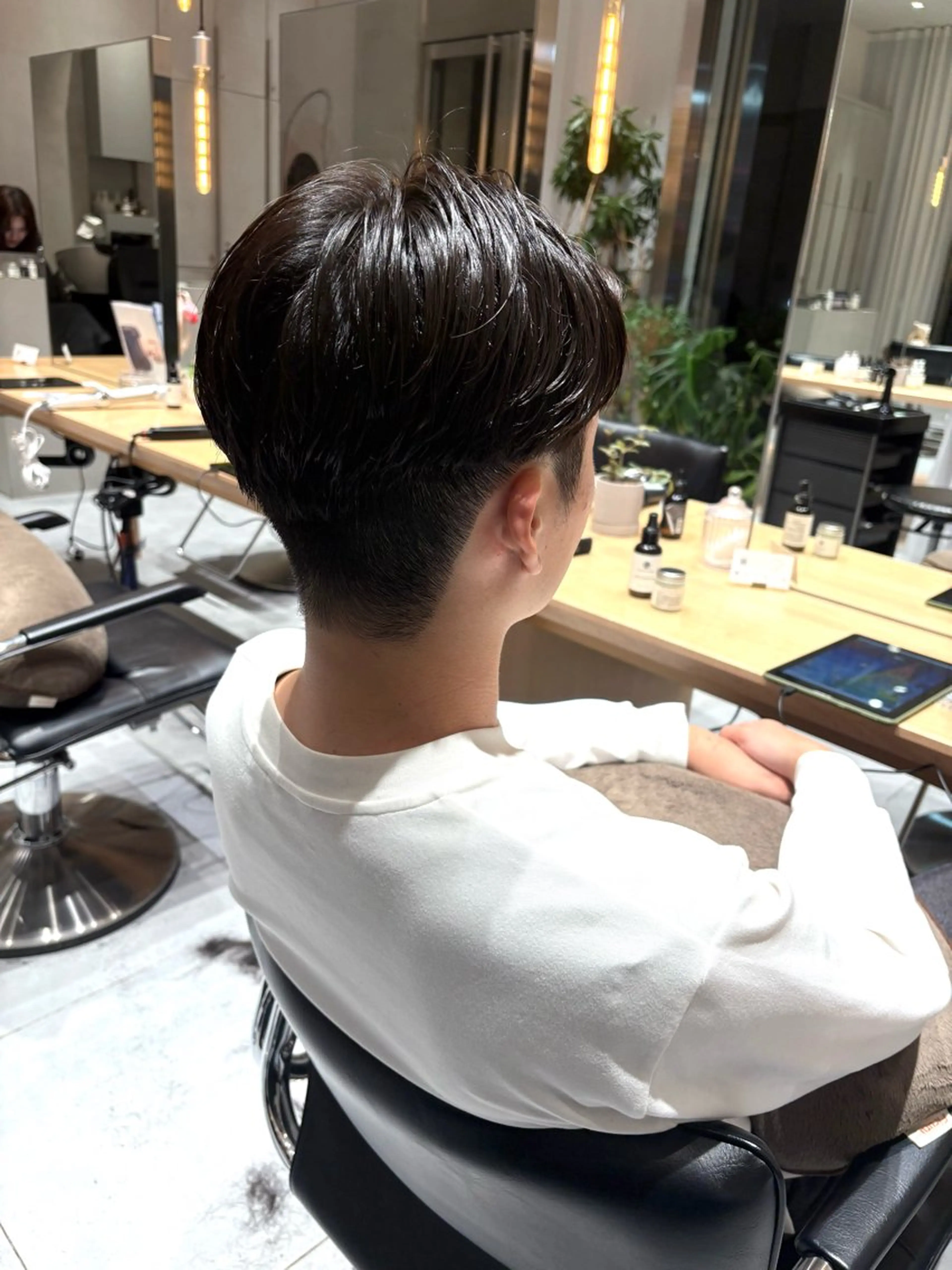 メンズ レイヤーカット/ 透明感カラー🪼風香のヘアスタイル