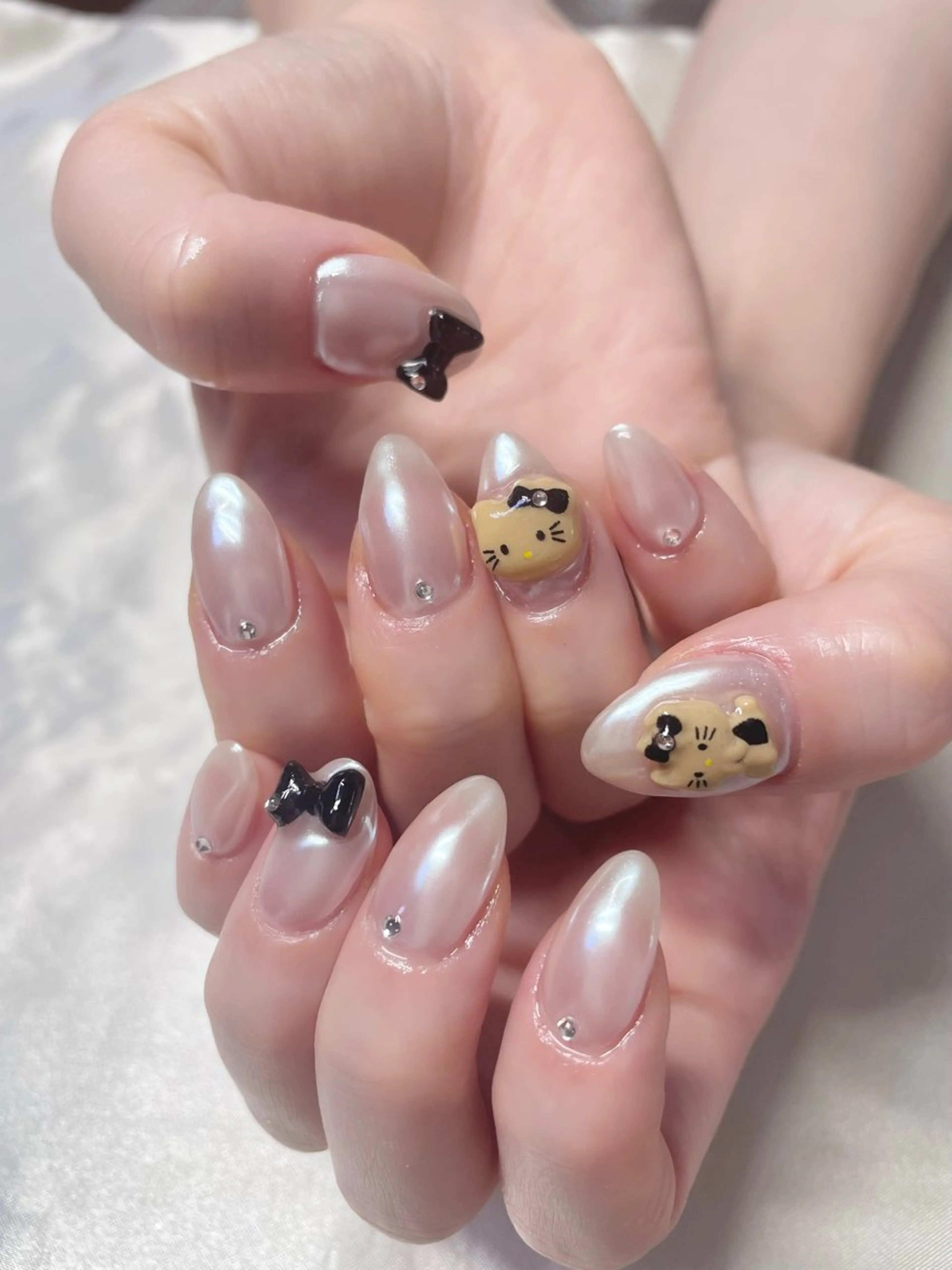 ネイル 長さ出し ハンドネイル RUMI nailのネイルデザイン