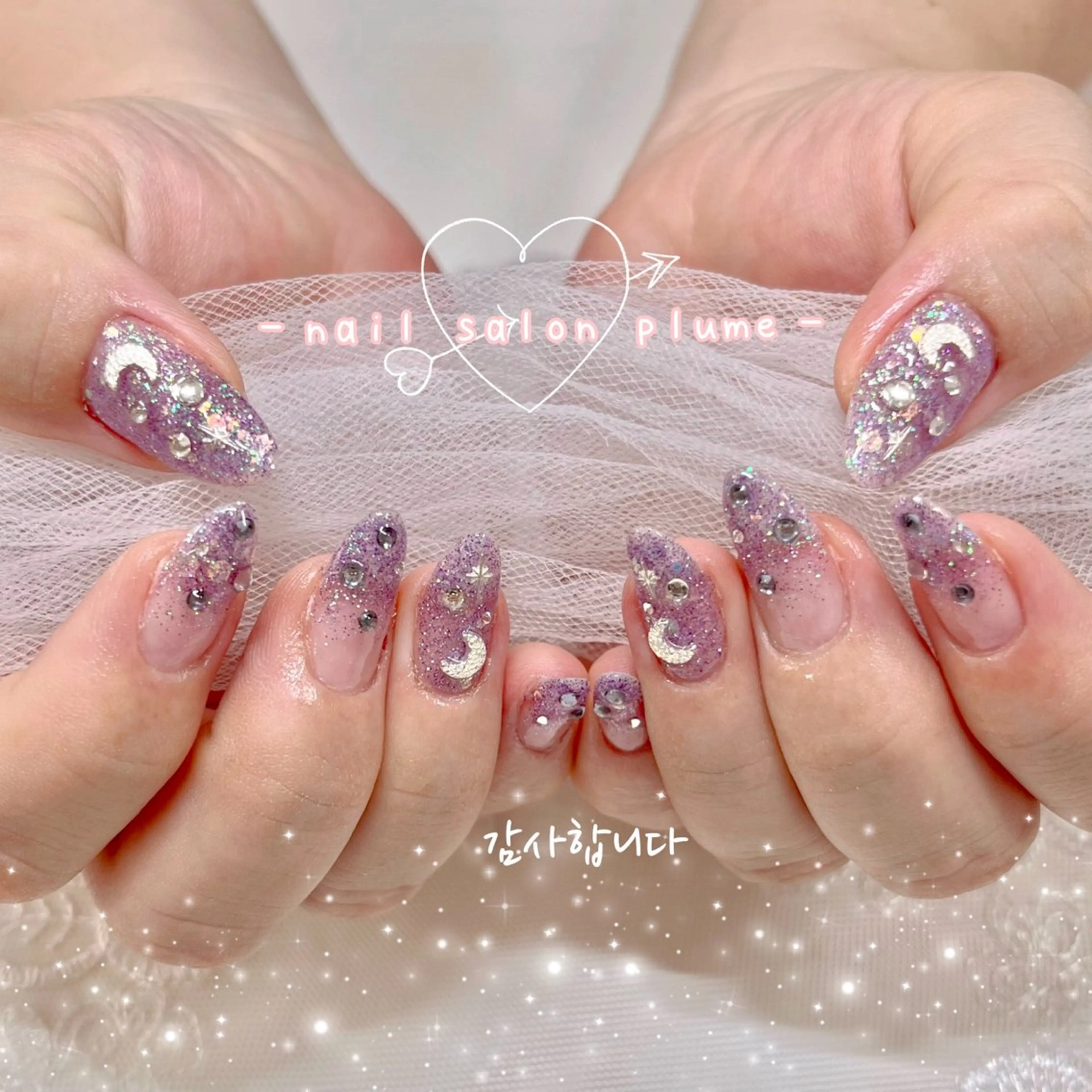 ネイル ハンドネイル plume nail ☆韓国ネイルのネイルデザイン