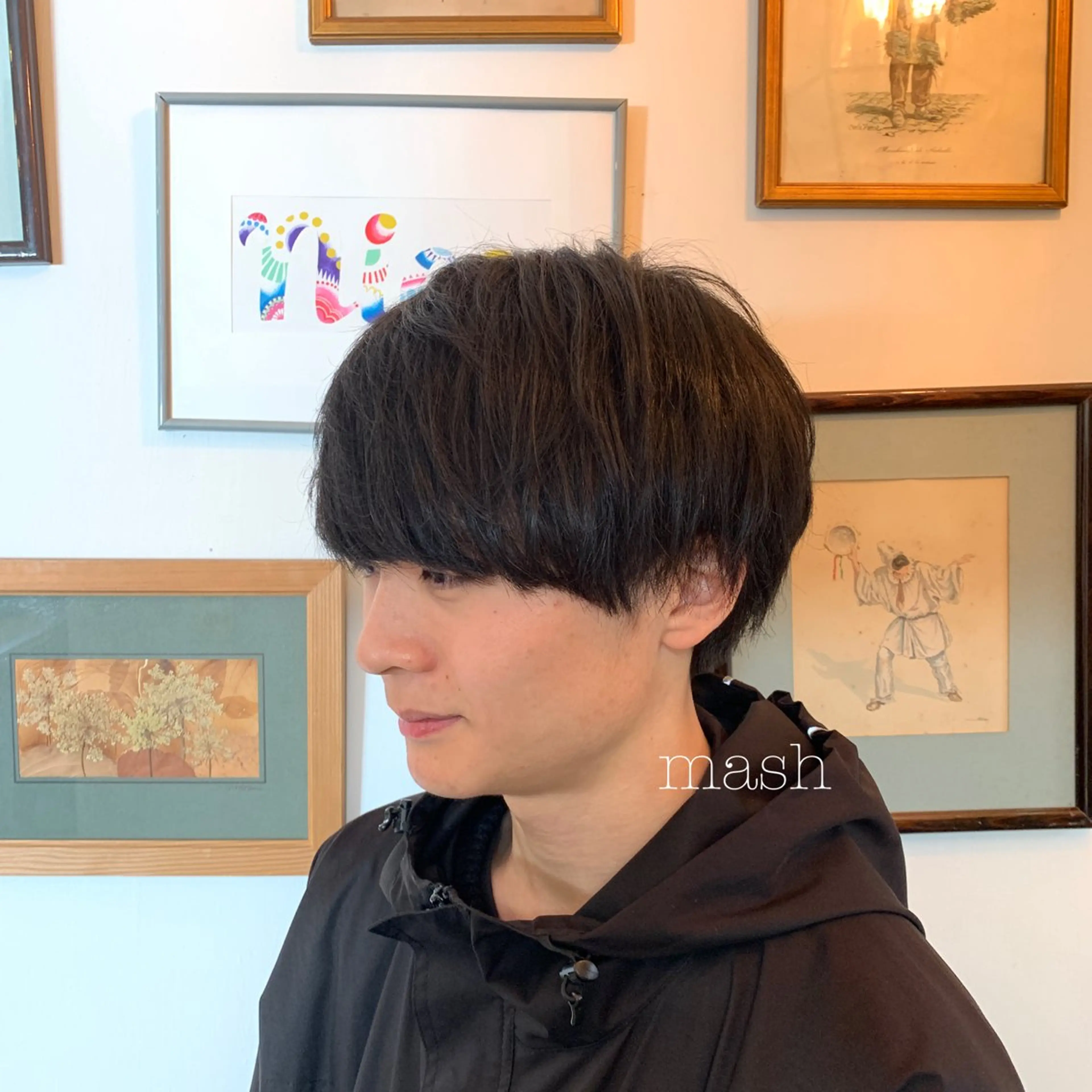 ショート メンズ マッシュ マッシュヘア GO TODAY 原宿本店所属・似合わせカット得意 💛RENA💛のヘアスタイル