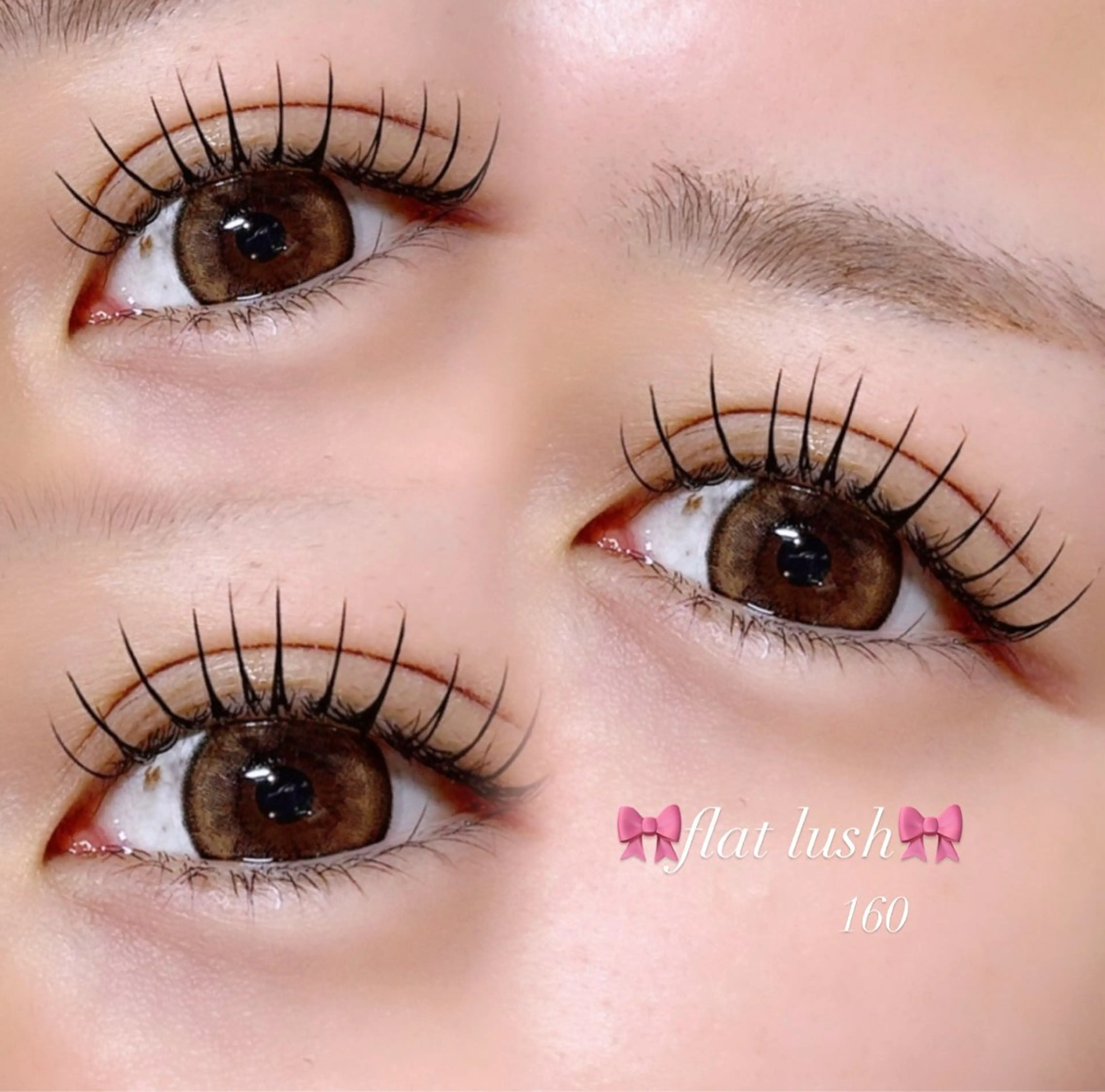 マツエク・マツパ フラットラッシュ マツエク lash & brow PORTE269所属・PORTE269🦋 Maika.のマツエク・マツパデザイン
