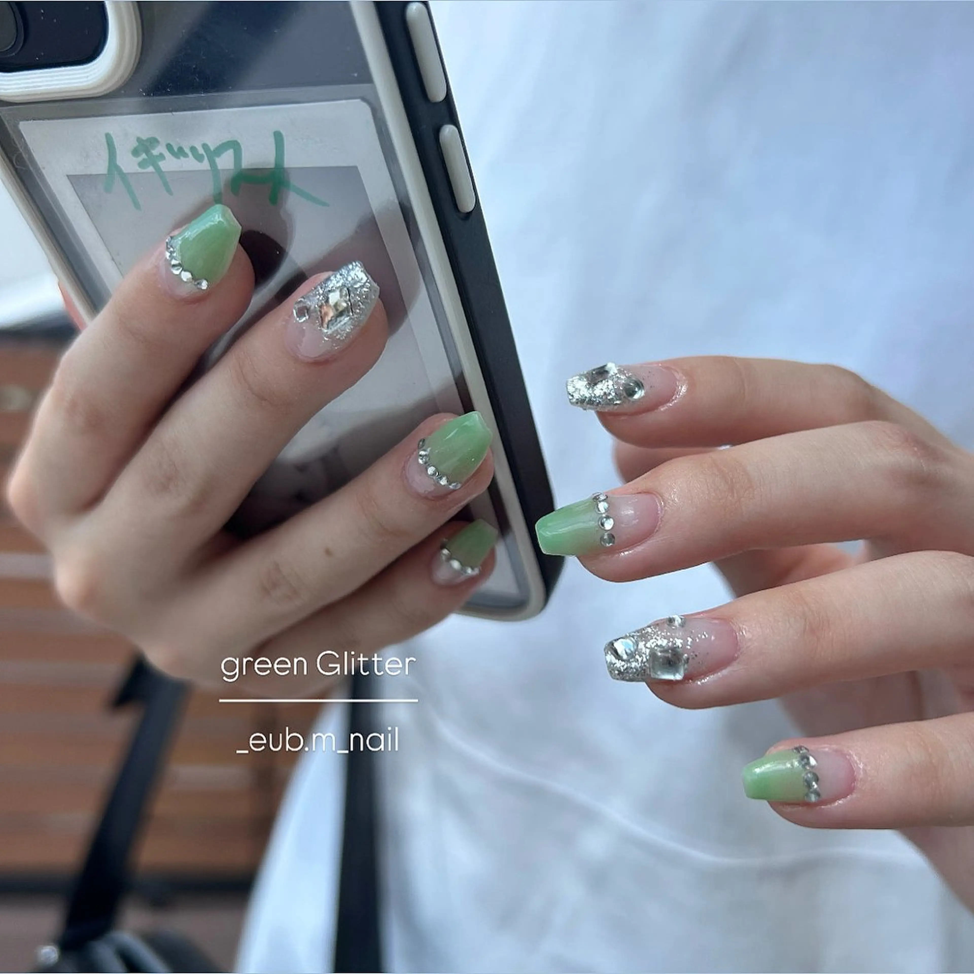 ネイル ハンドネイル 猫がいるサロン_ eub.m_nailのネイルデザイン