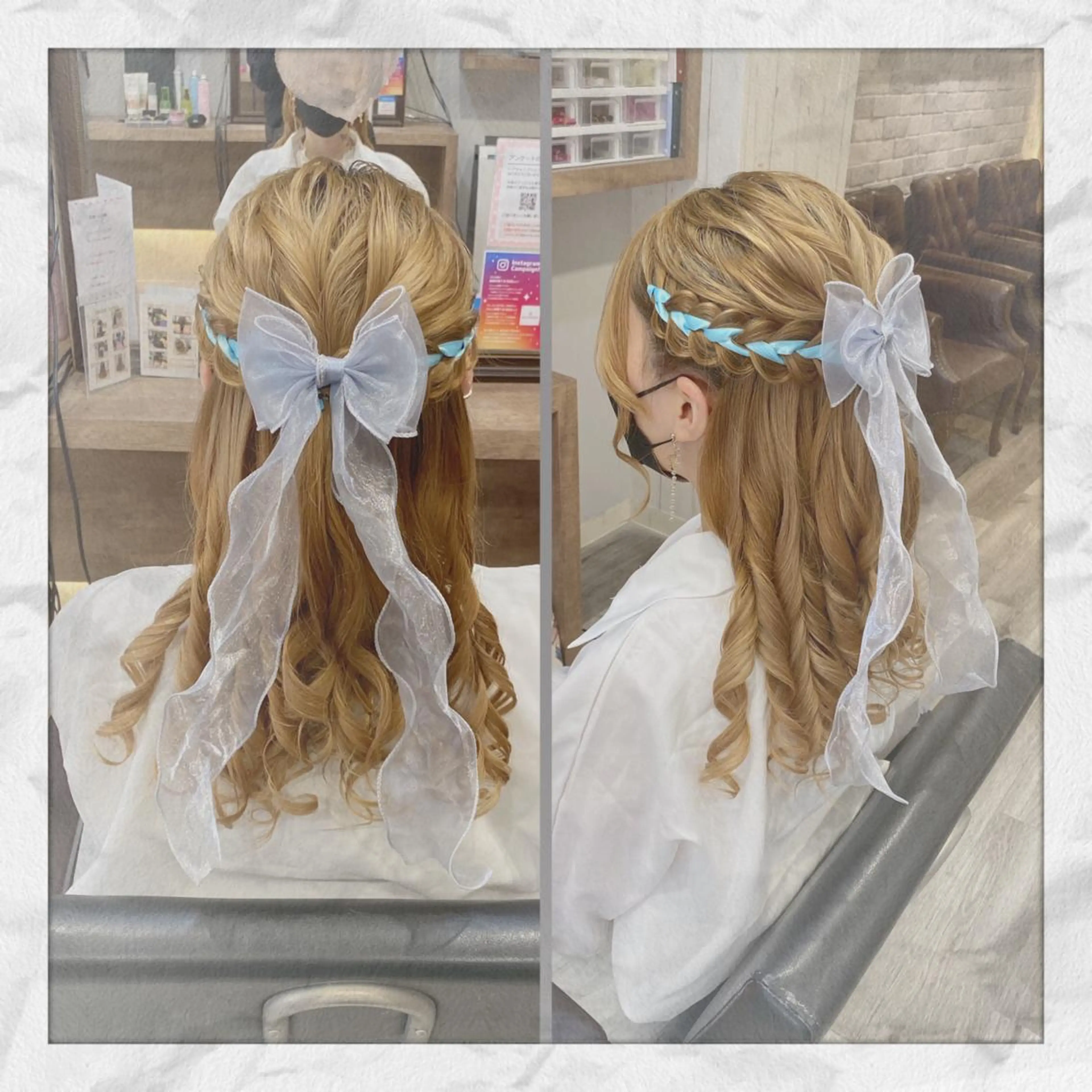 ロング ヘアアレンジ ヘアセット ヘアセット/着付け 𓇼 松本 夏美𓇼のヘアスタイル