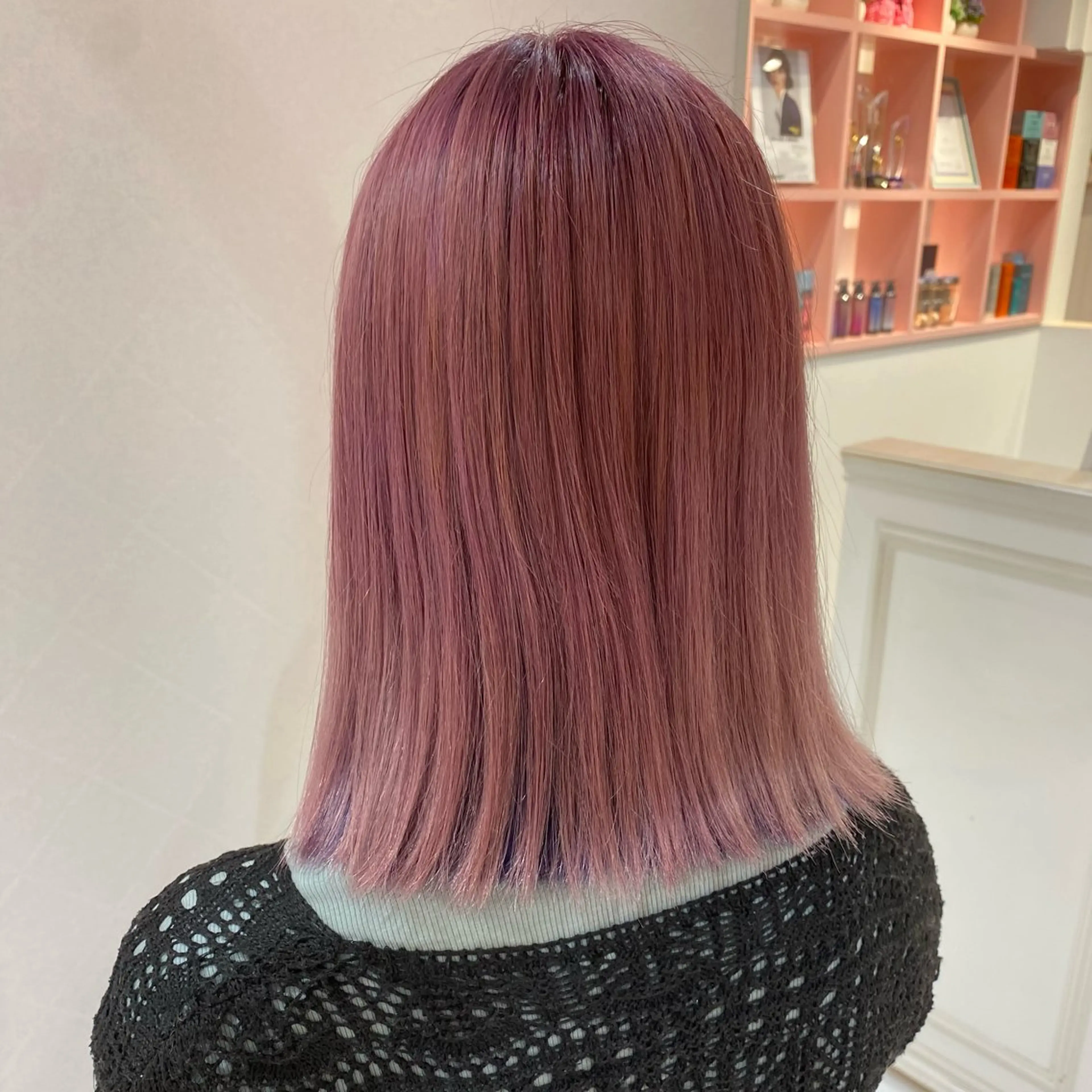 【3名様限定】レディースカット+ダブルカラー(ブリーチ込)¥2200の写真