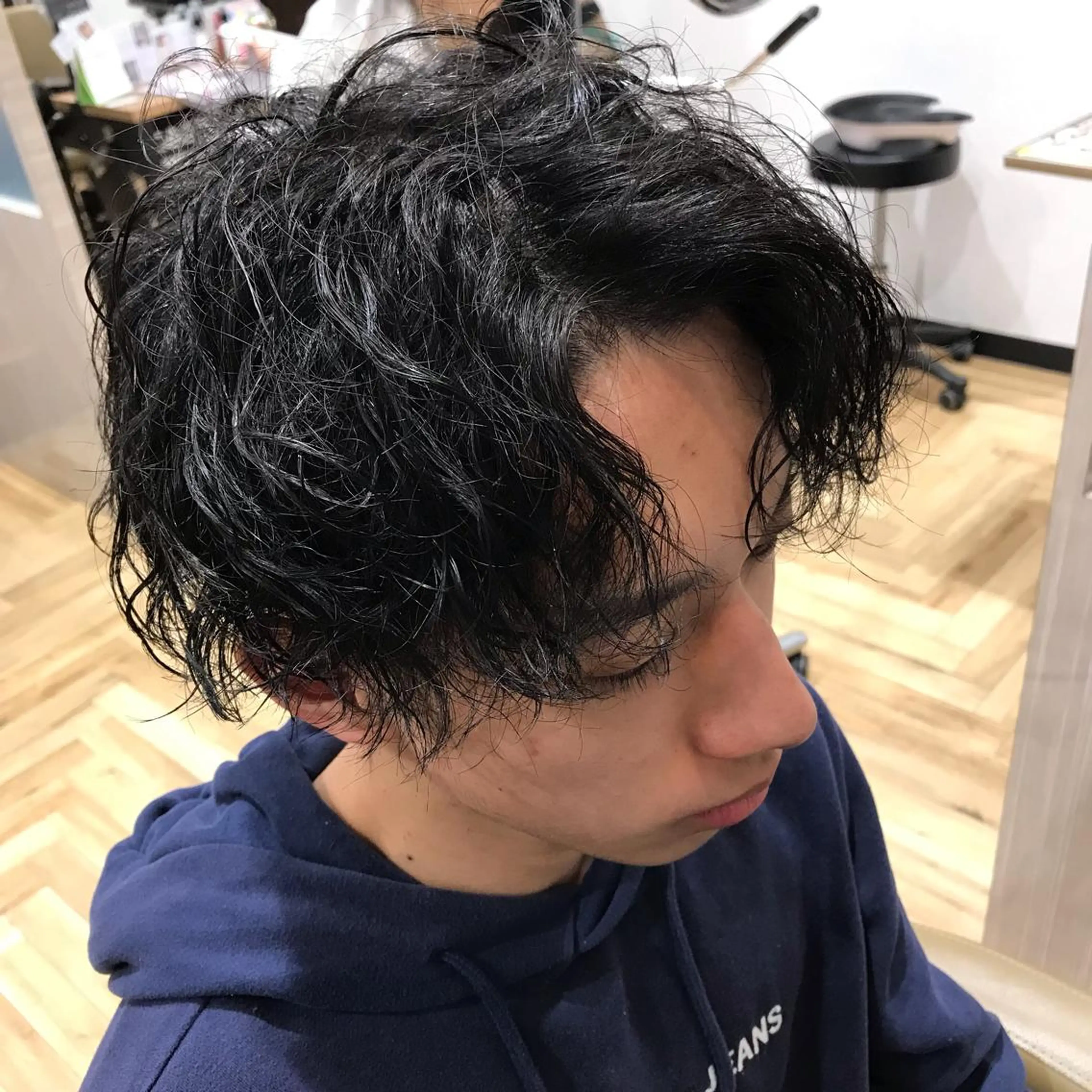 パーマ メンズ カット パーマ RAY+beauty 安藤優樹のヘアスタイル