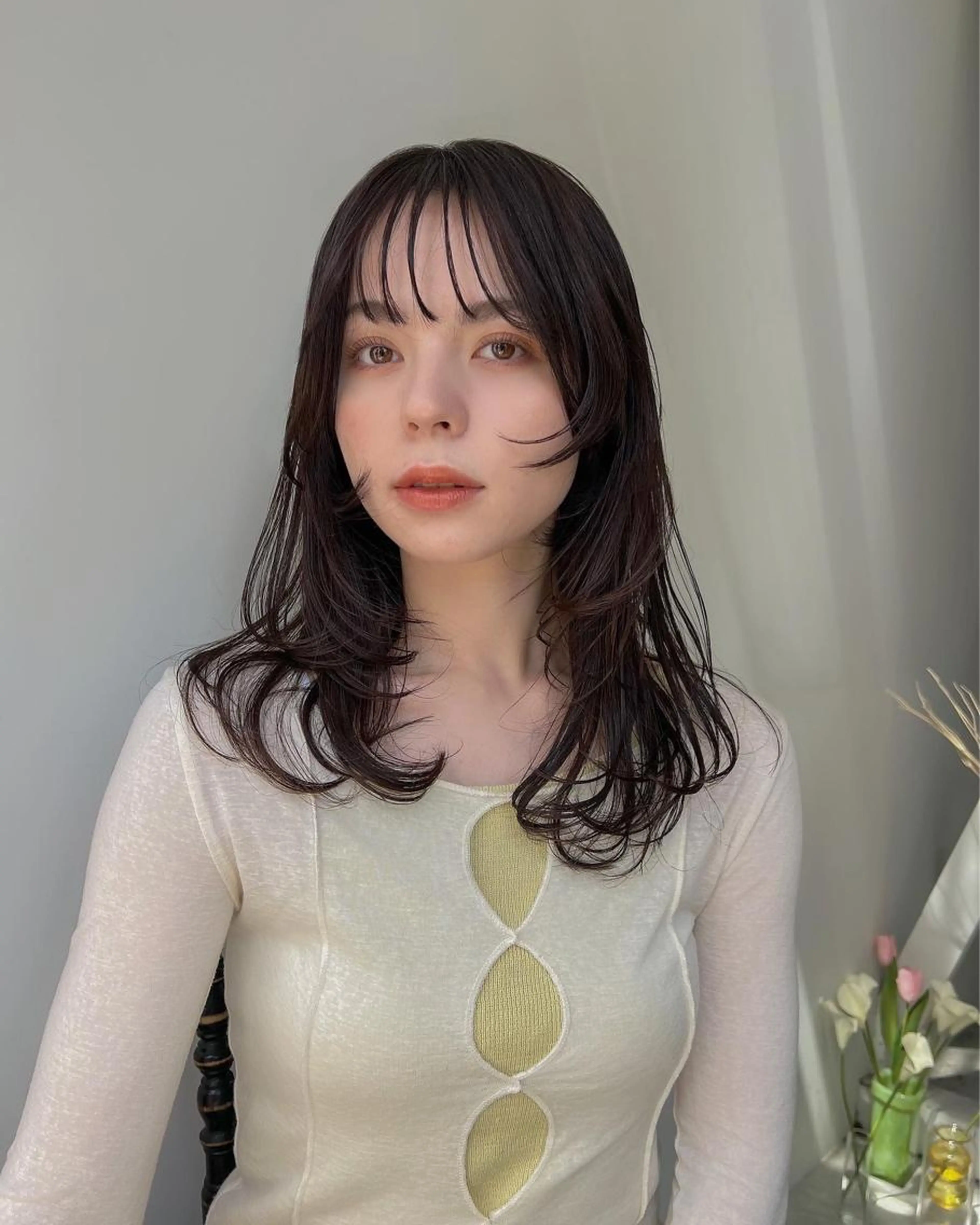 似合わせカット+色素薄めカラー+3stepトリートメント+ショートヘッドスパの写真