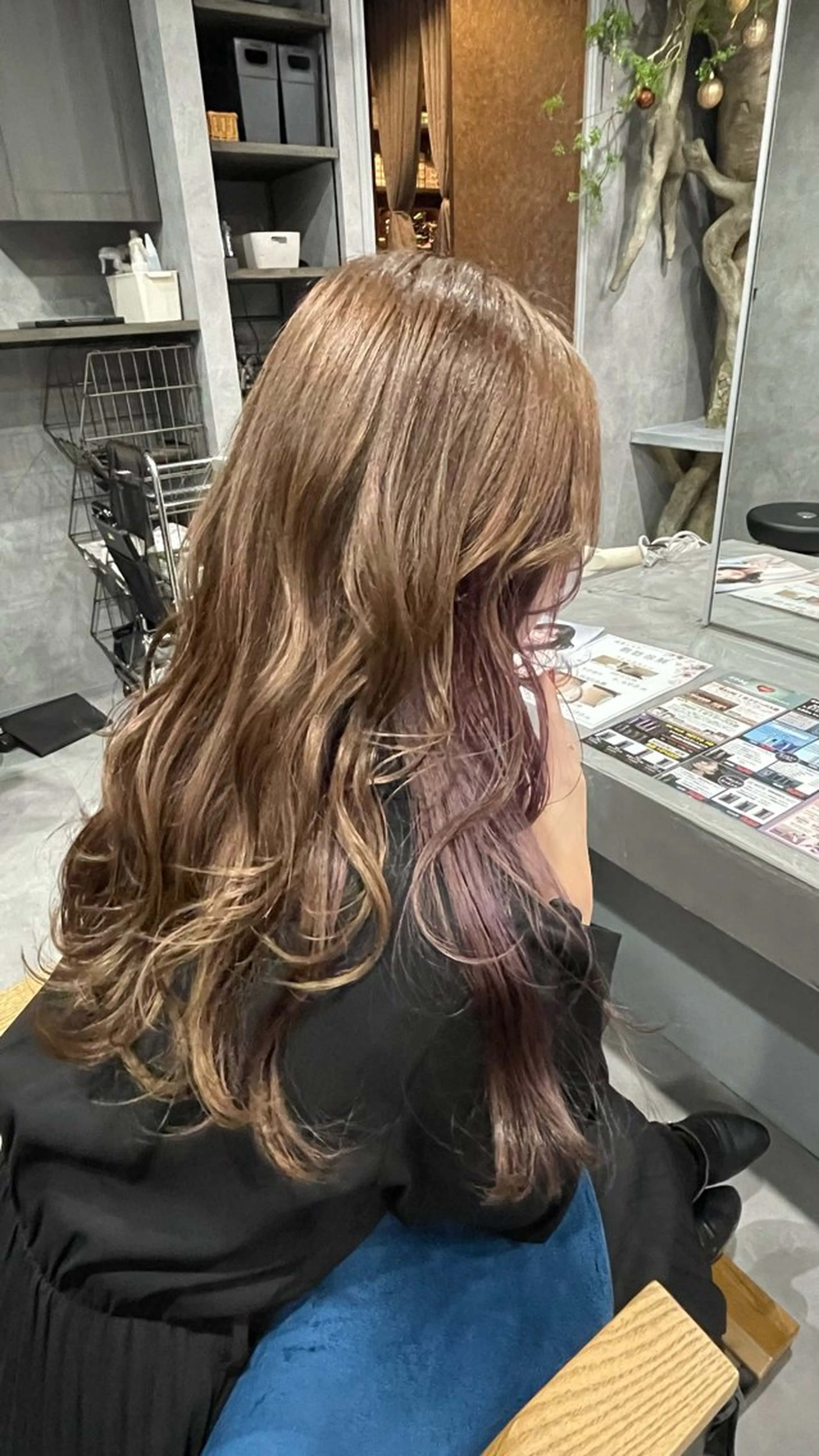 カラー ヘアカラー 山田 まやのヘアスタイル