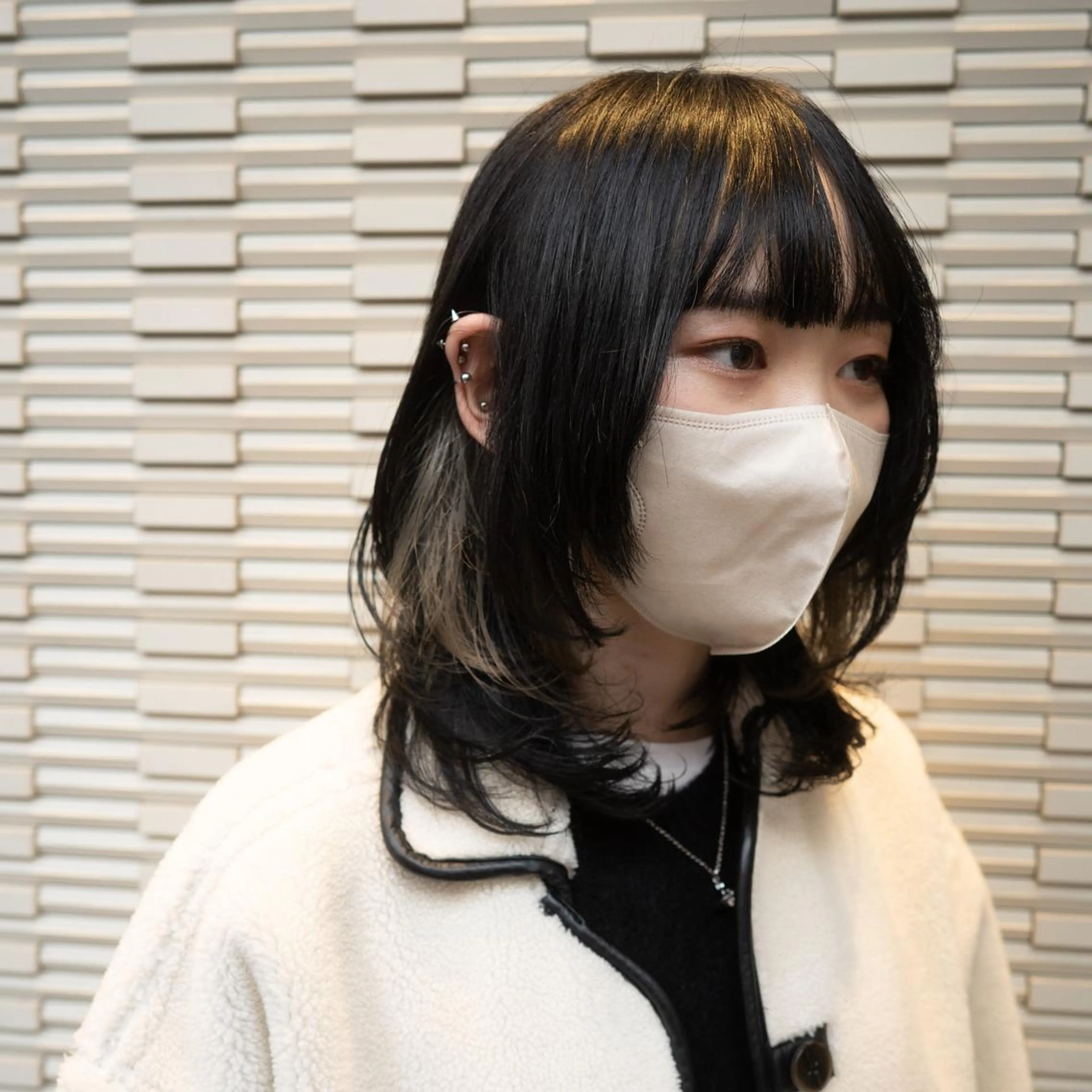 ミディアム カラー ヘアカラー トリートメント SALOWIN 神戸三宮店所属・【三宮/ブリーチ なしカラー】高田祐也のヘアスタイル