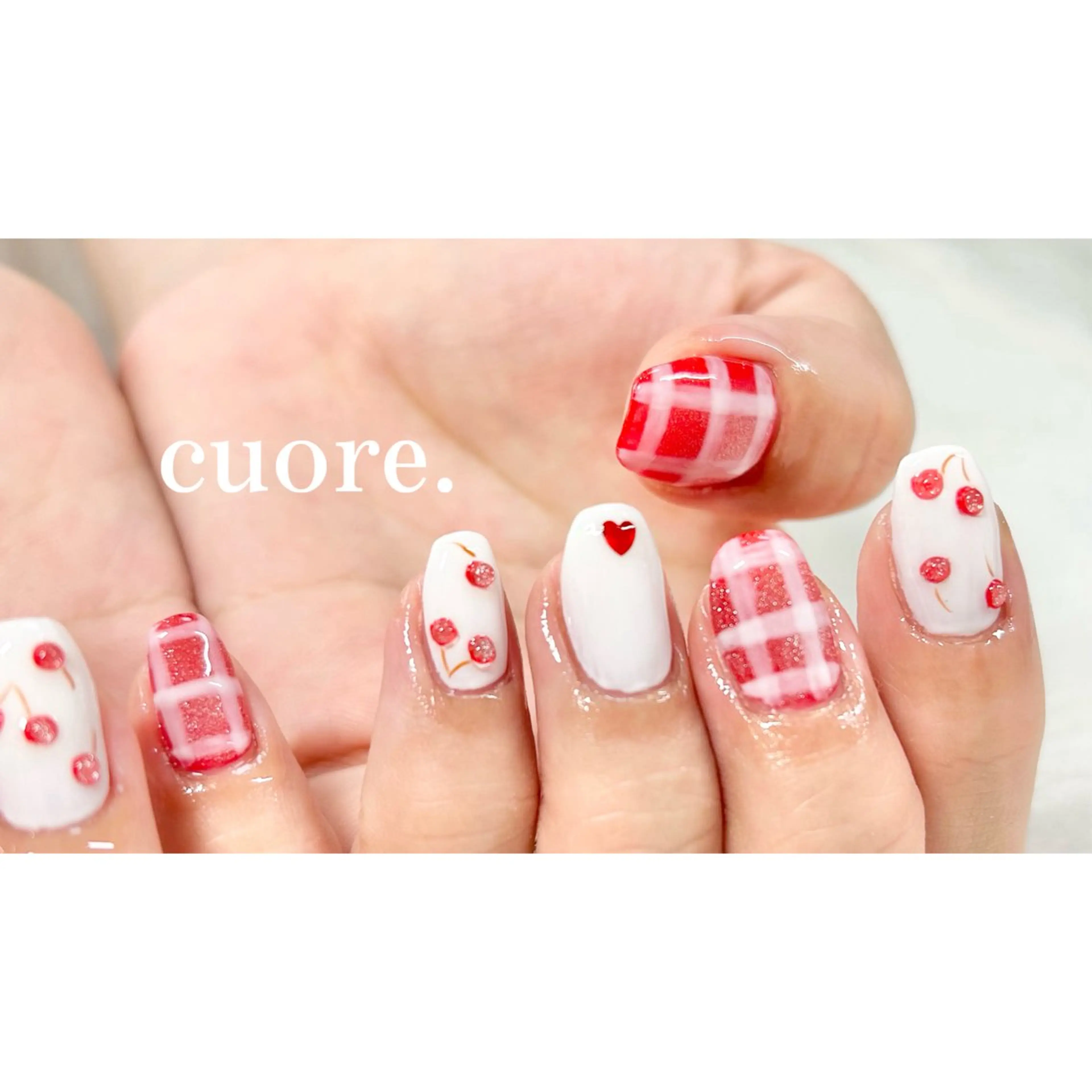 ネイル 持ち込み nail salon cuore.のネイルデザイン