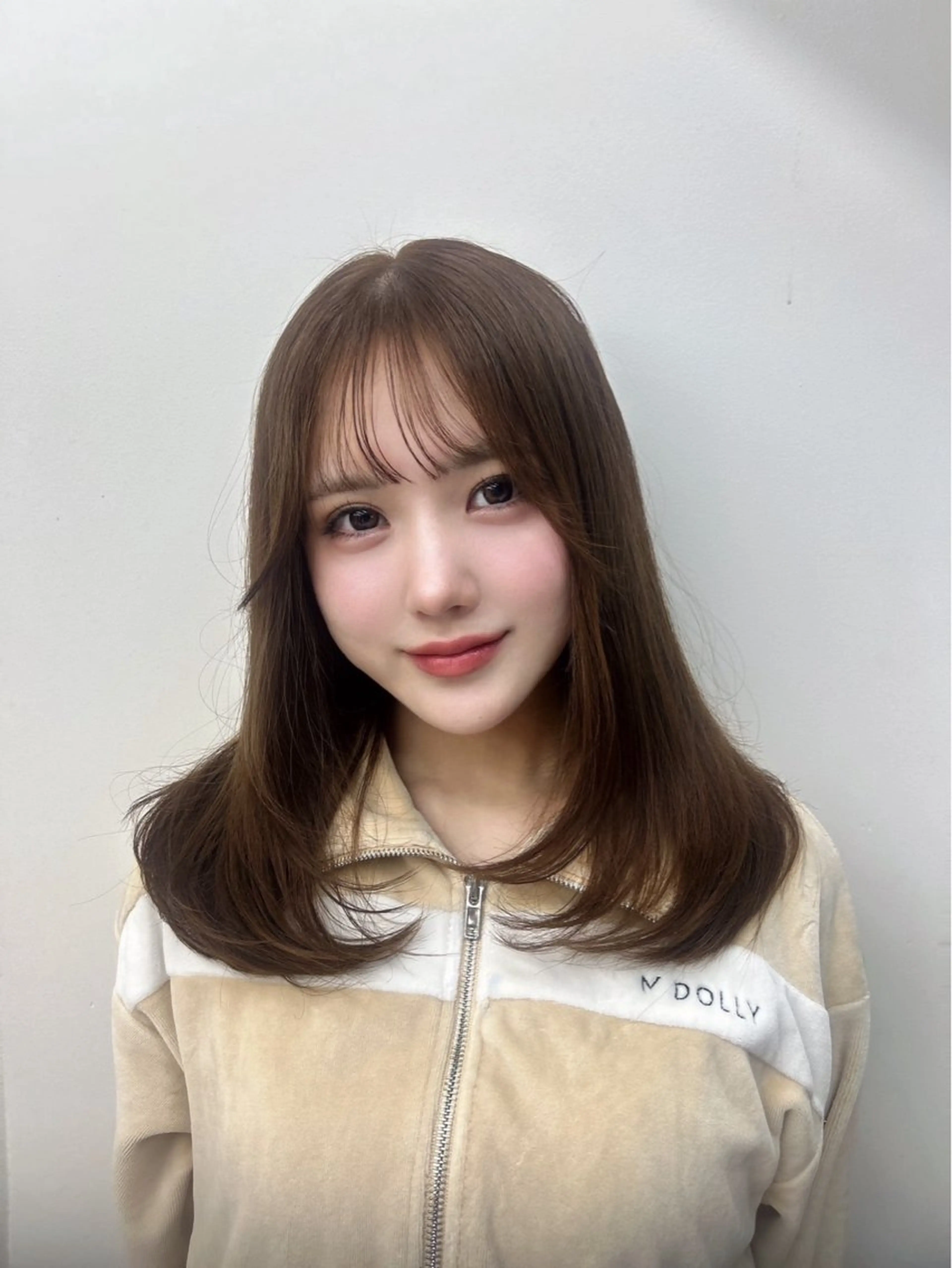 ミディアム ヘアカラー ナチュラル透明感✨/ LAPIS  REOのヘアスタイル
